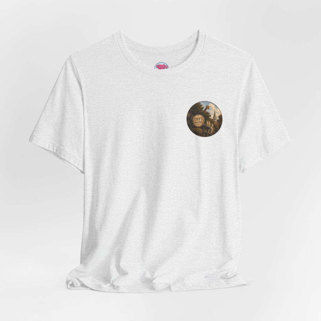 Fredericksburg Texas Vintage Street Scene Tee — Retro Travel Souvenir T-Shirt