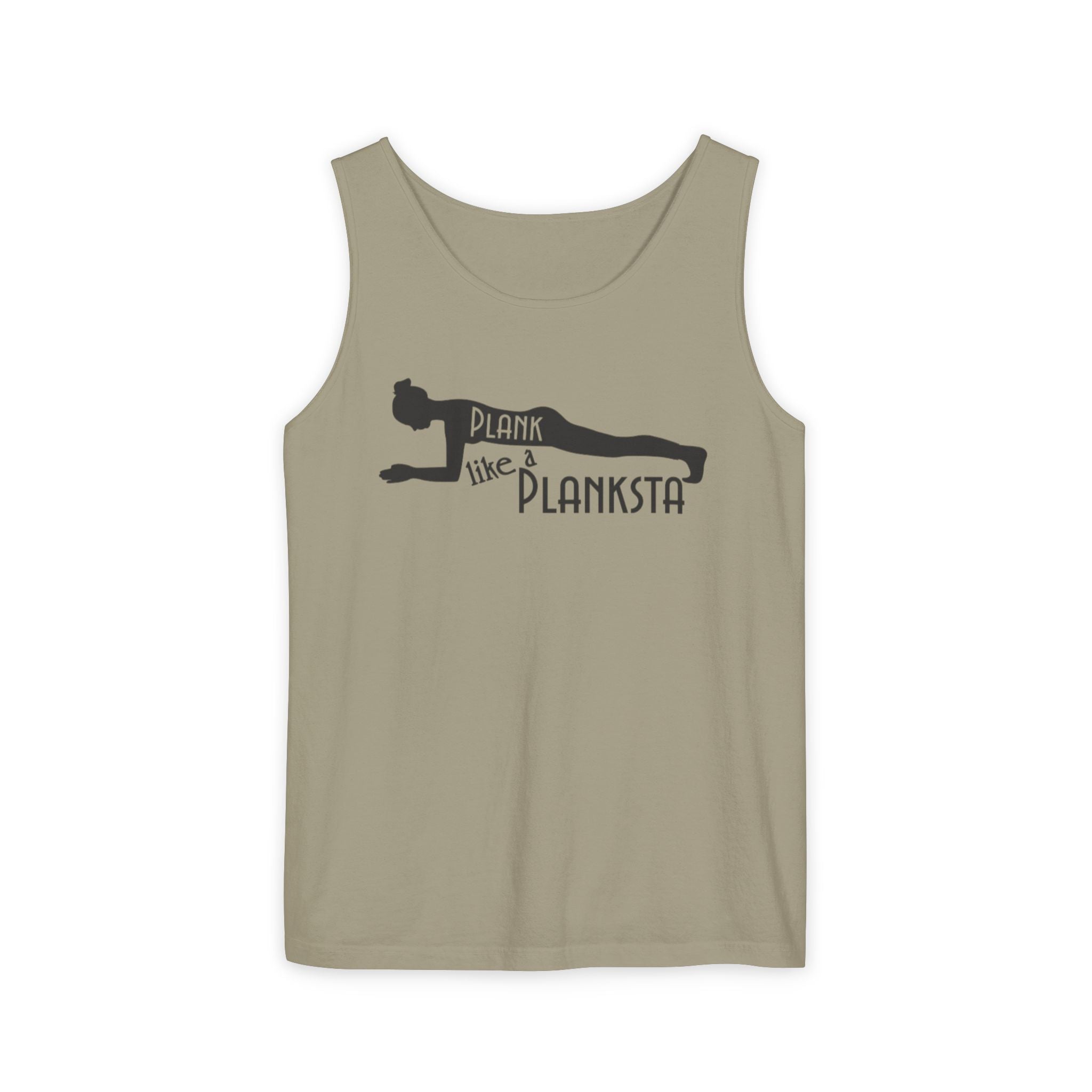 Plank Like a Planksta Tank Top — Funny Fitness Workout Tank
