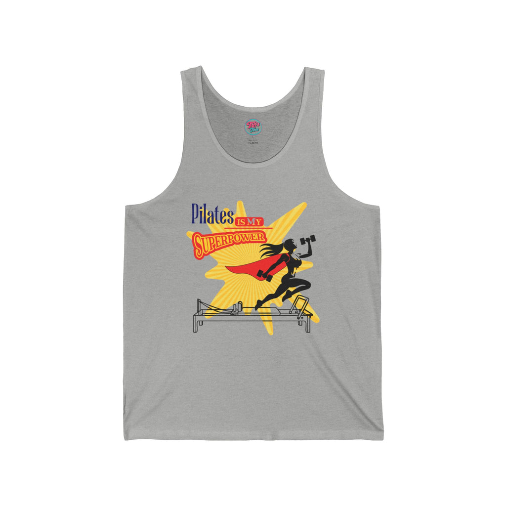 Pilates Is My Superpower Muscle Tank