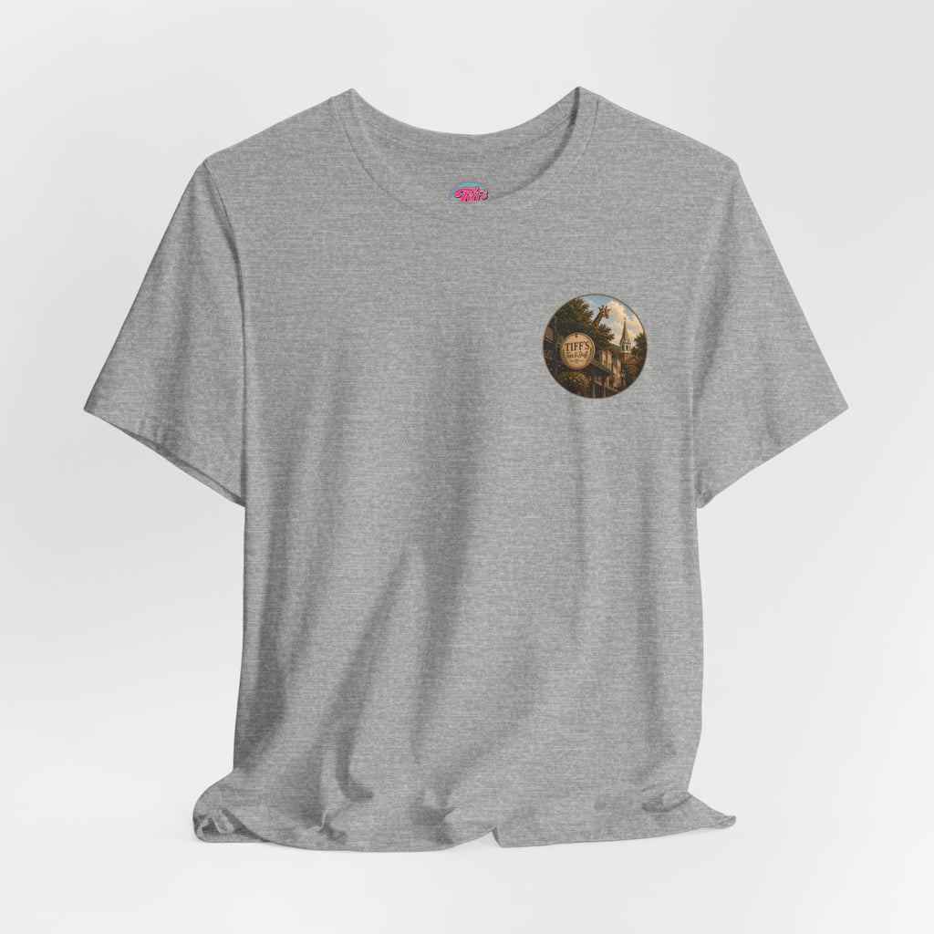 Fredericksburg Texas Vintage Street Scene Tee — Retro Travel Souvenir T-Shirt