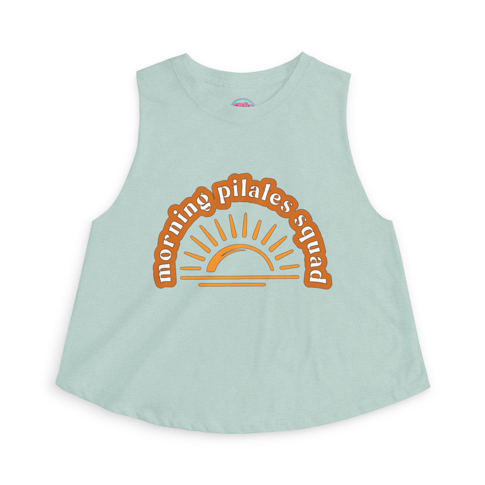 Morning Pilates Squad Crop Top — Women's Sunrise Pilates Tank