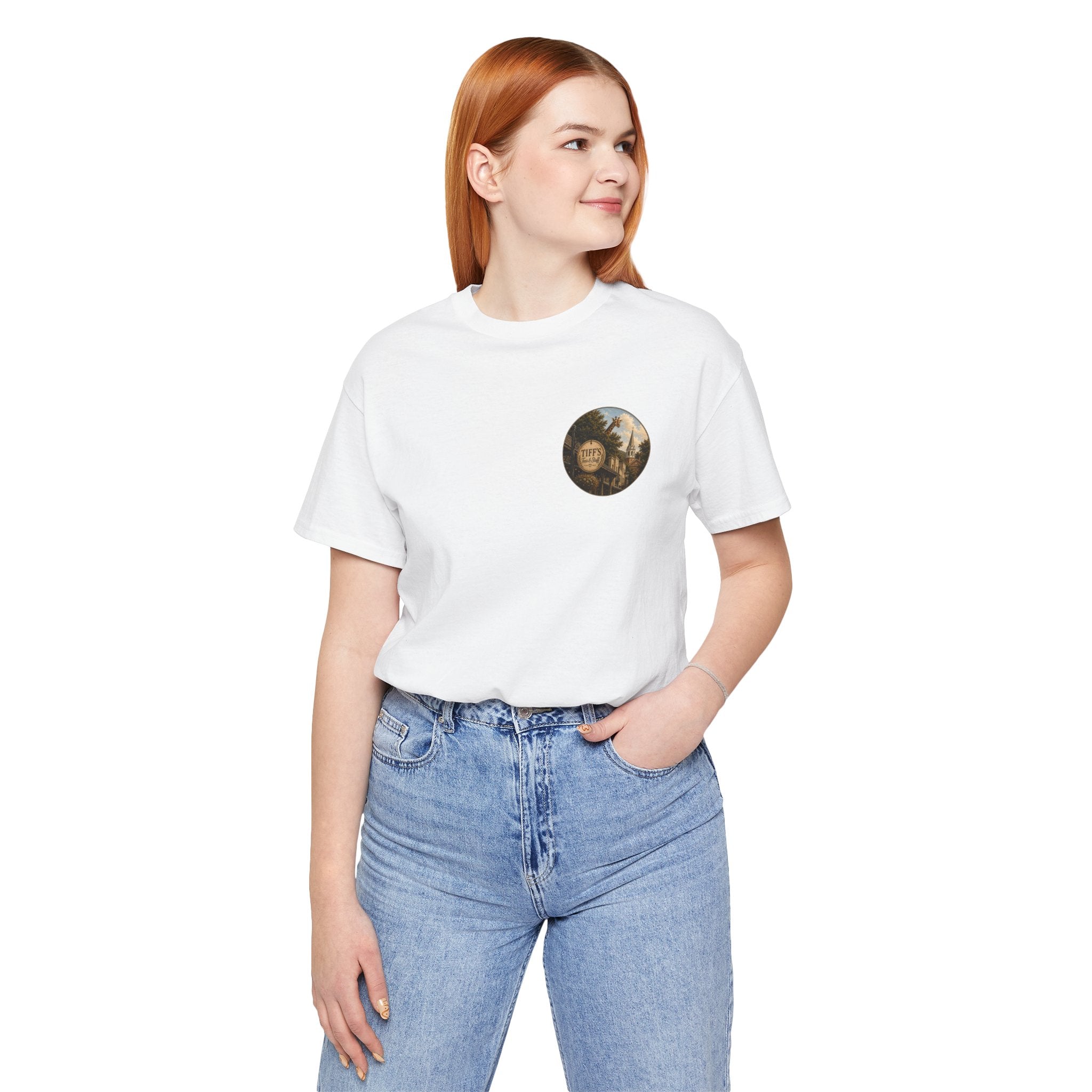 Fredericksburg Texas Vintage Street Scene Tee — Retro Travel Souvenir T-Shirt
