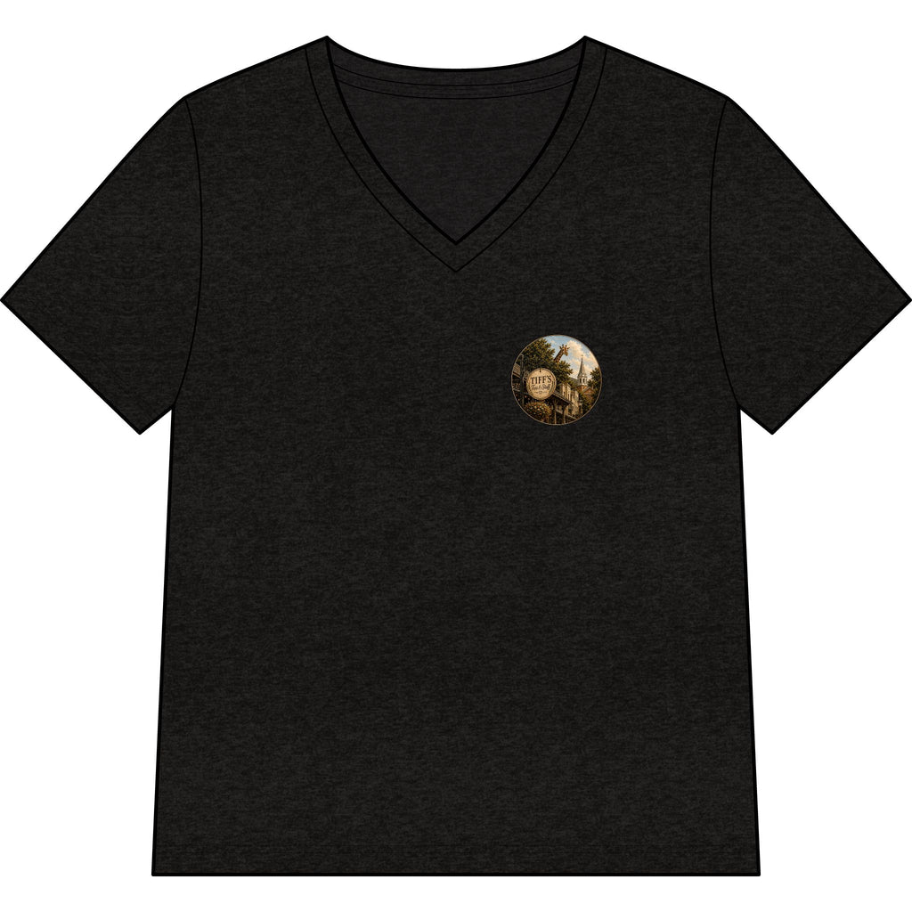 Welcome to the Wild Side V-Neck Tee — Vintage Roadtrip Graphic Shirt