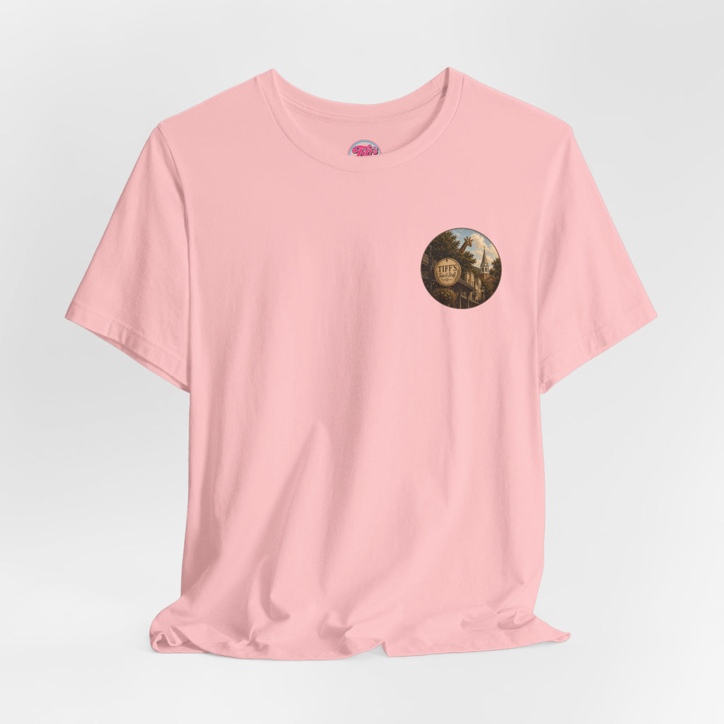 Fredericksburg Texas Vintage Street Scene Tee — Retro Travel Souvenir T-Shirt