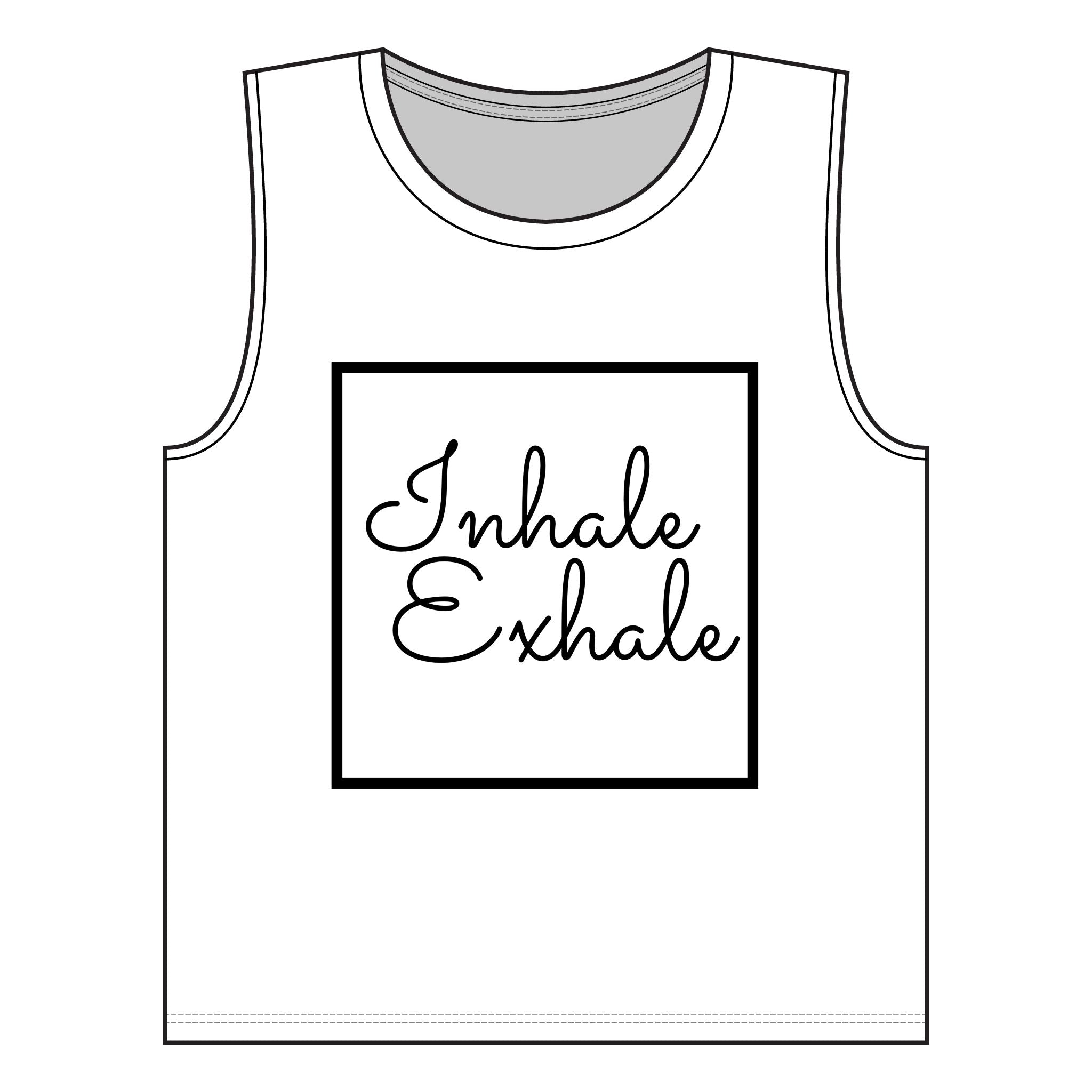 Inhale Exhale Pilates Muscle Tank — Women's Pilates & Workout Tank Top