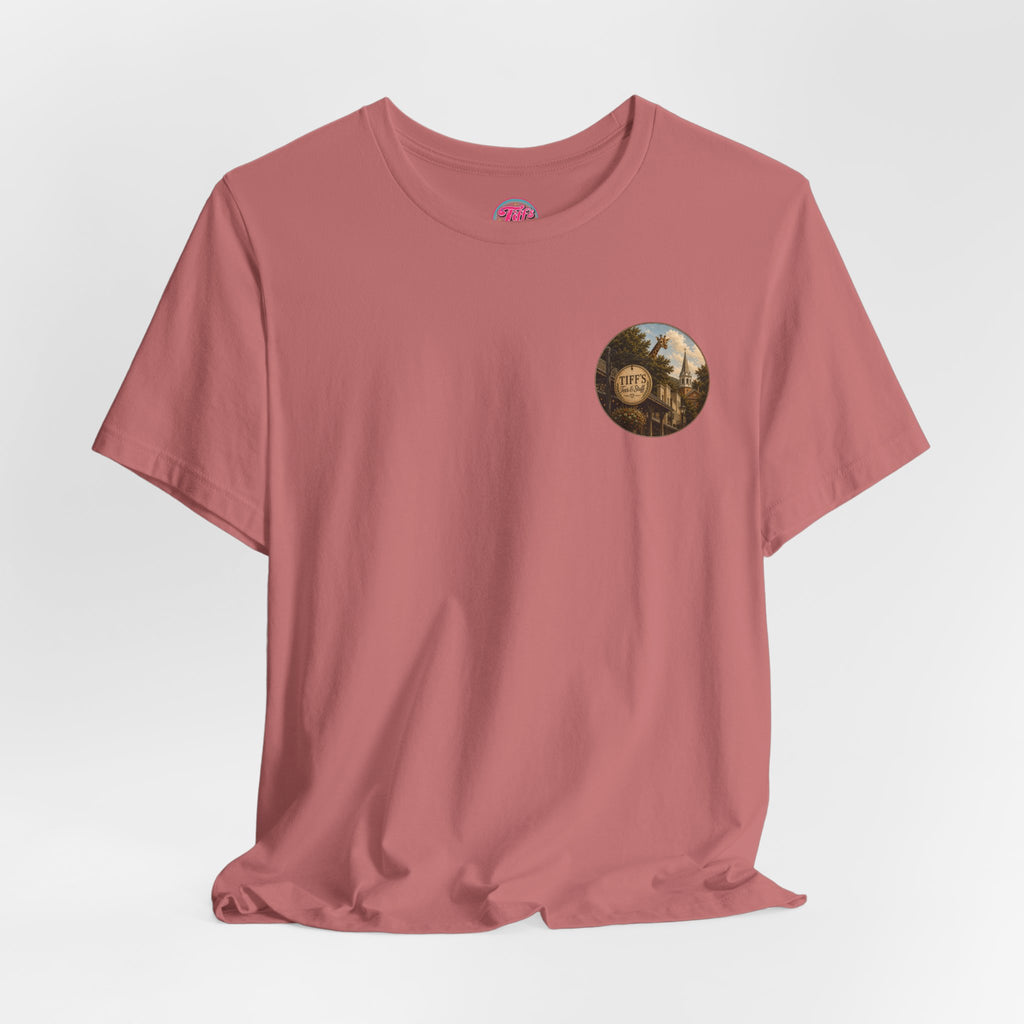Fredericksburg Texas Vintage Street Scene Tee — Retro Travel Souvenir T-Shirt