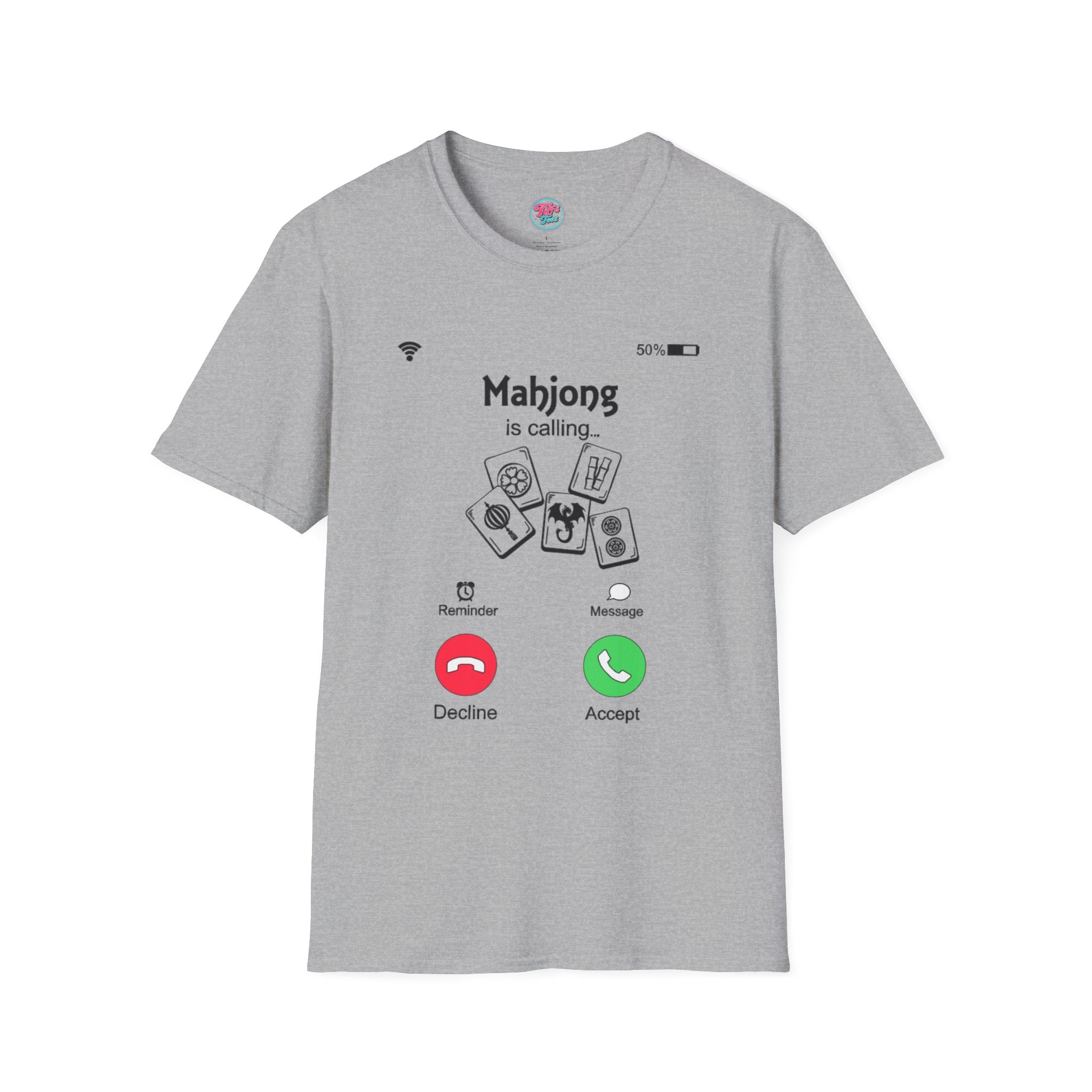 Mahjong Is Calling T-Shirt — Funny Mahjong Player Tee