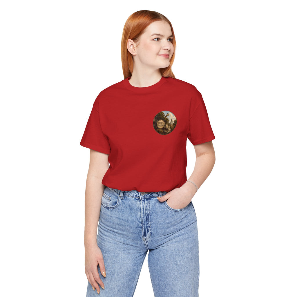 Fredericksburg Texas Vintage Street Scene Tee — Retro Travel Souvenir T-Shirt