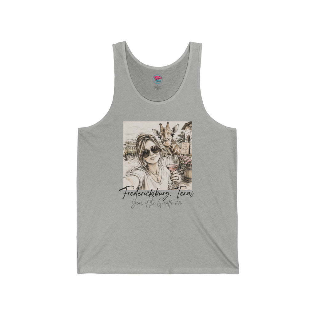 Fredericksburg Texas Vintage Photo Tank Top — Vacation Souvenir Tank