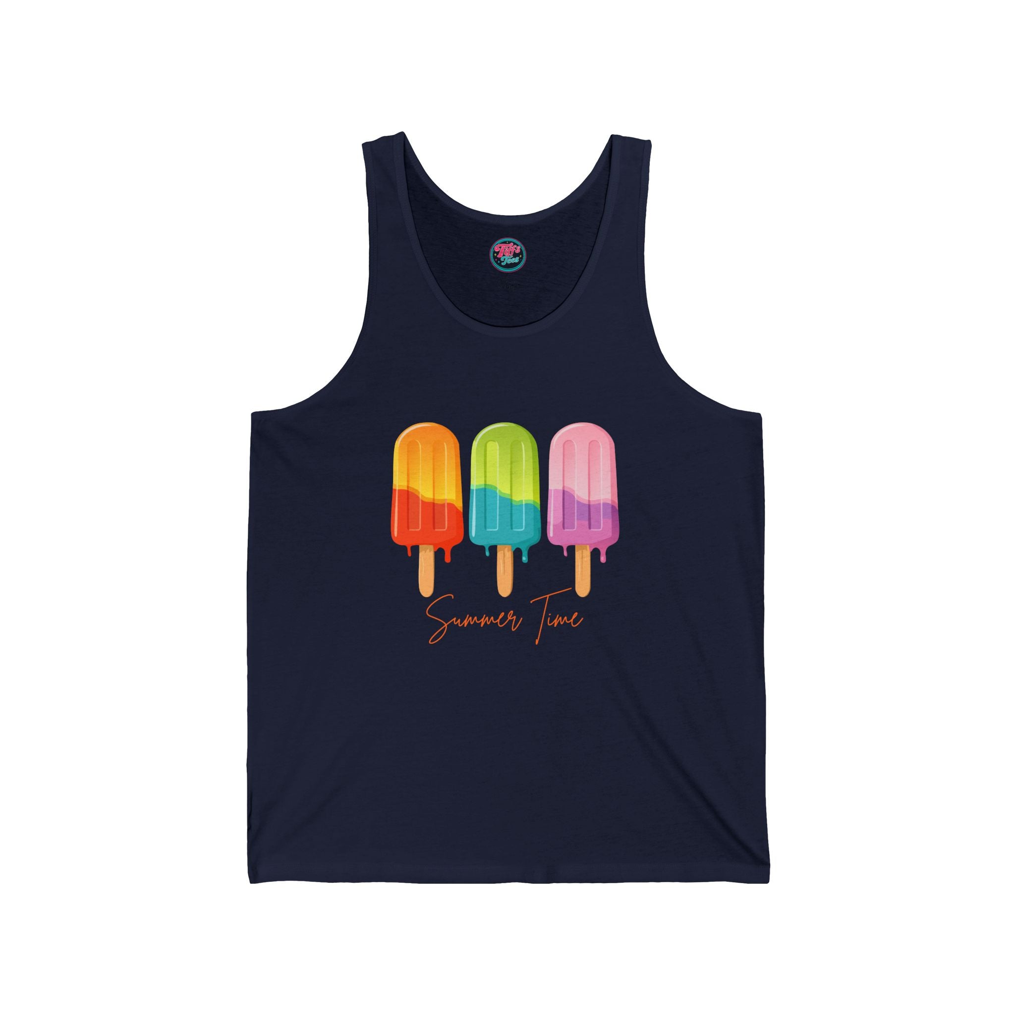 Summer Time Ice Cream Muscle Tank