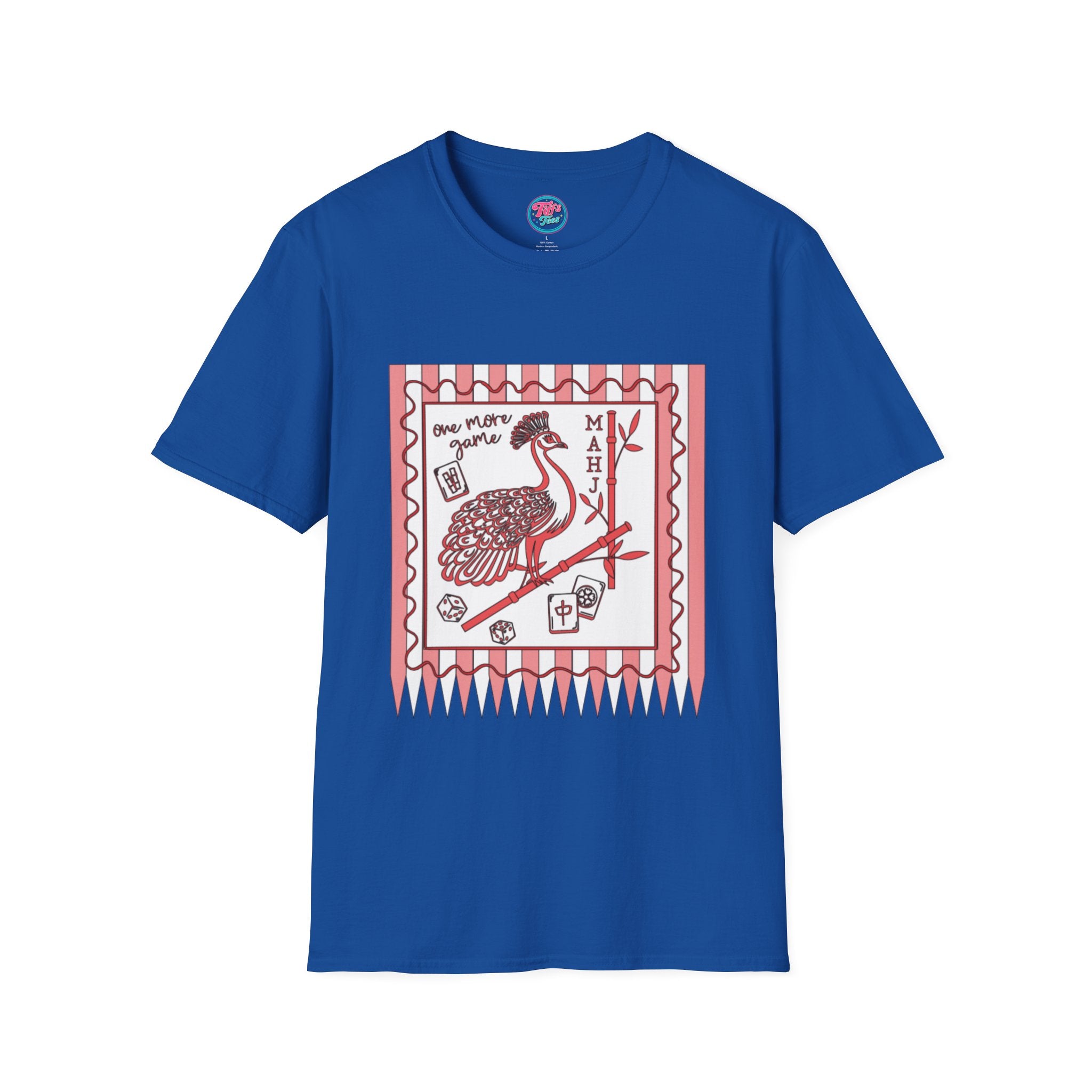 Mahjong - One More Game Unisex Softstyle T-Shirt