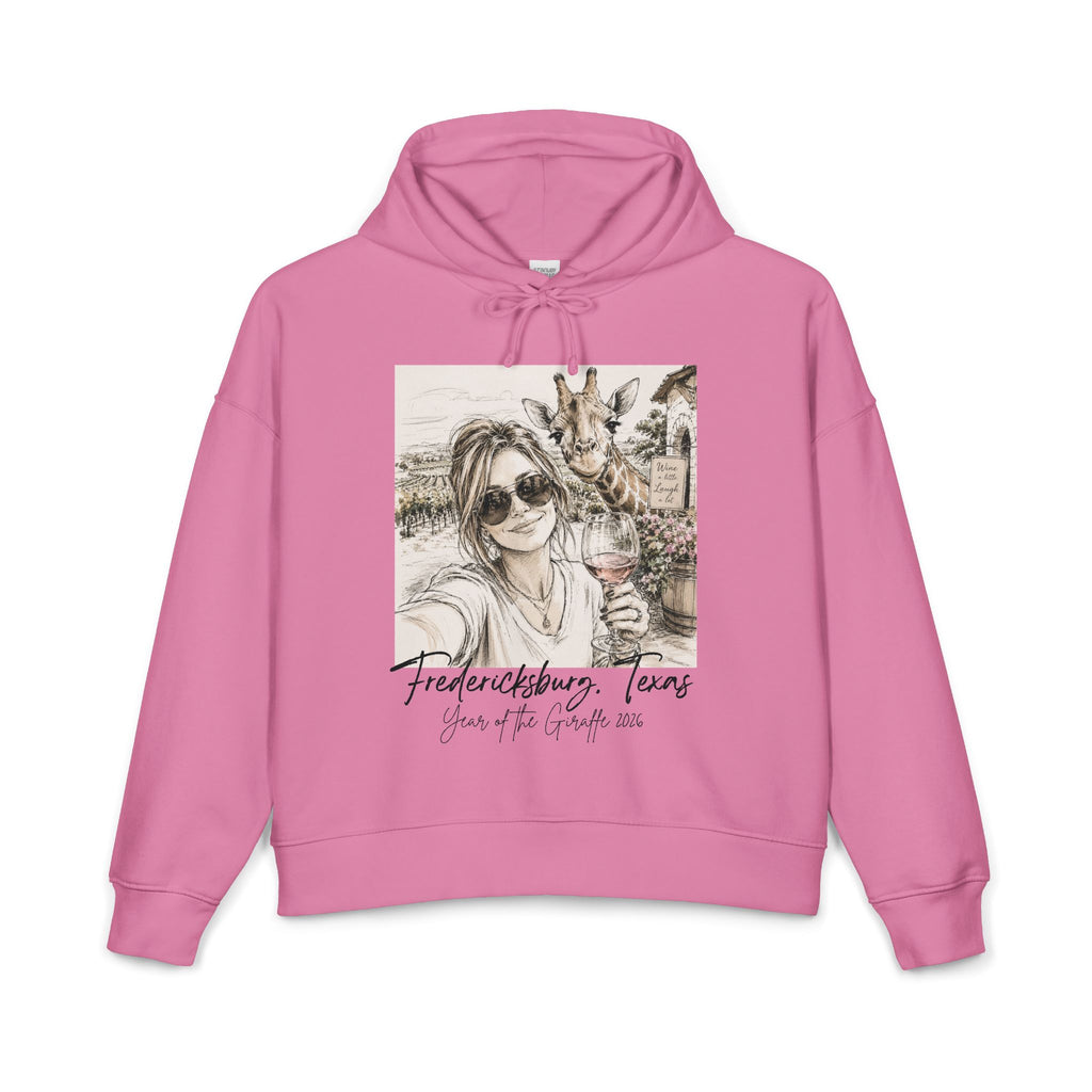 Vintage Fredericksburg Texas Wine Hoodie — Girlfriend & Giraffe Graphic