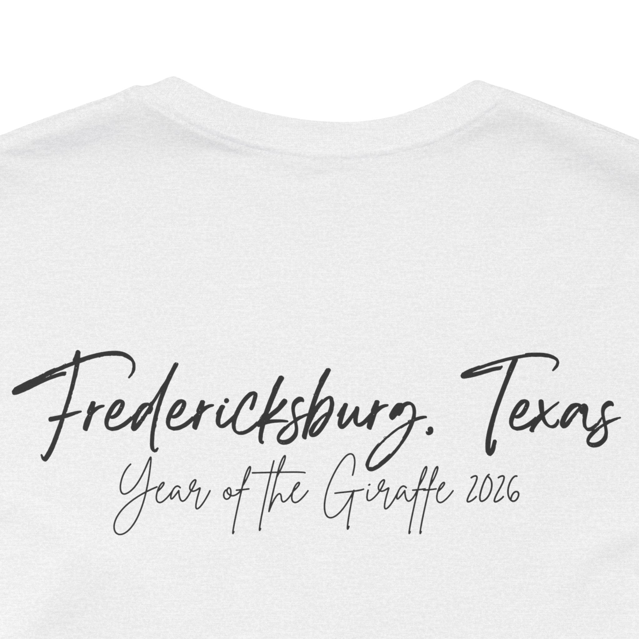 Fredericksburg Texas Vintage Scene Tee featuring Gracie