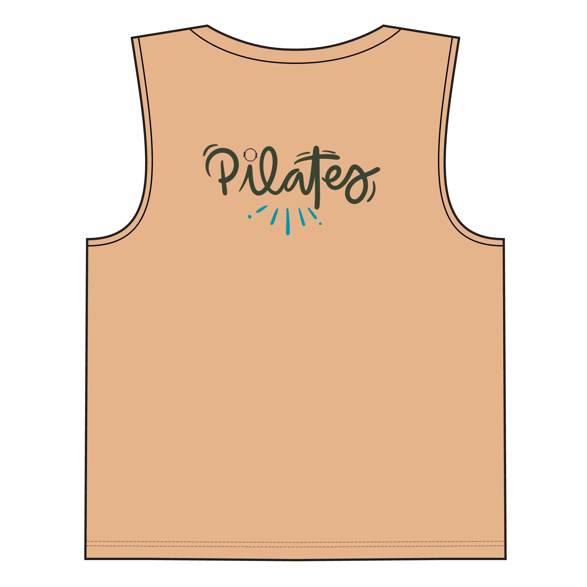 Inhale Exhale Pilates Muscle Tank — Women's Pilates & Workout Tank Top