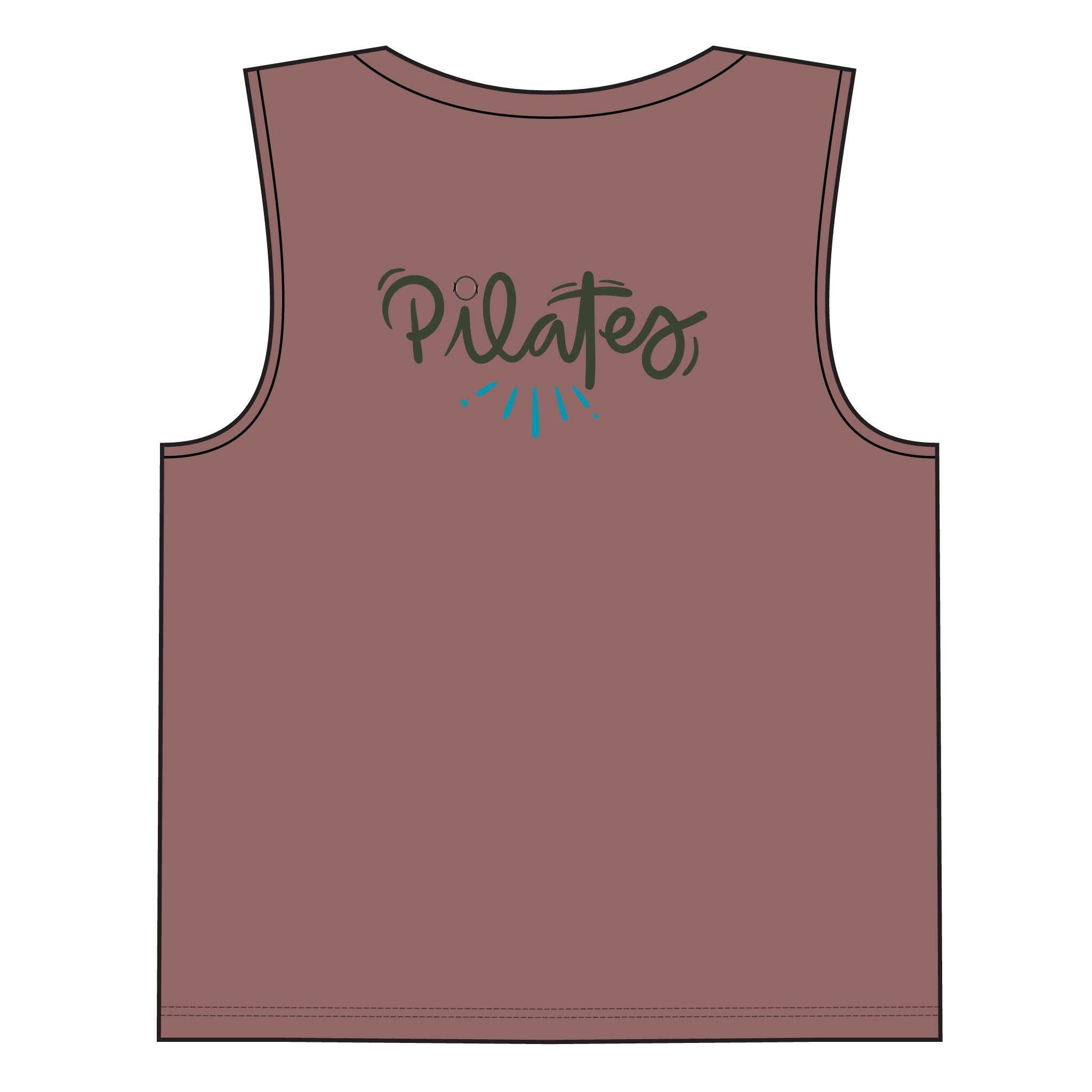 Inhale Exhale Pilates Muscle Tank — Women's Pilates & Workout Tank Top