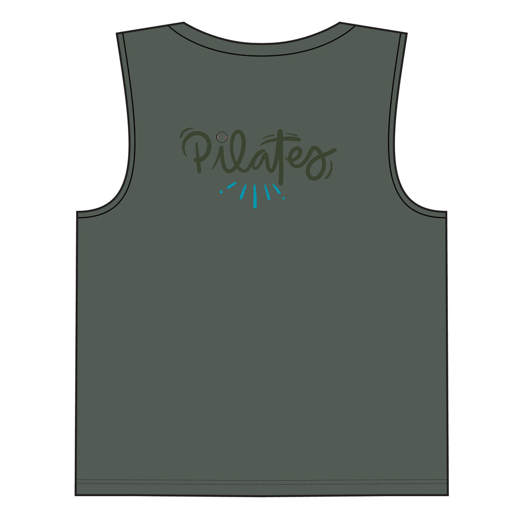 Inhale Exhale Pilates Muscle Tank — Women's Pilates & Workout Tank Top