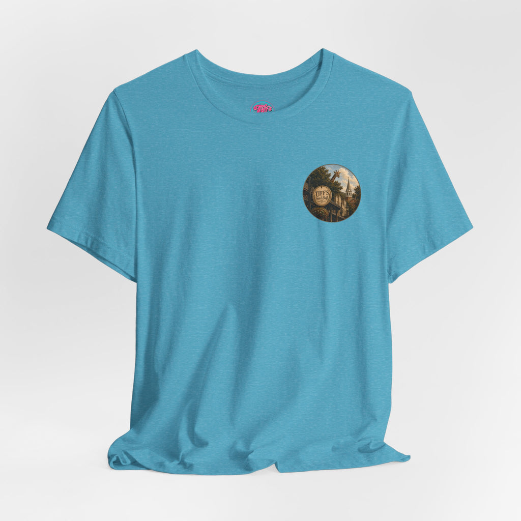 Fredericksburg Texas Vintage Street Scene Tee — Retro Travel Souvenir T-Shirt