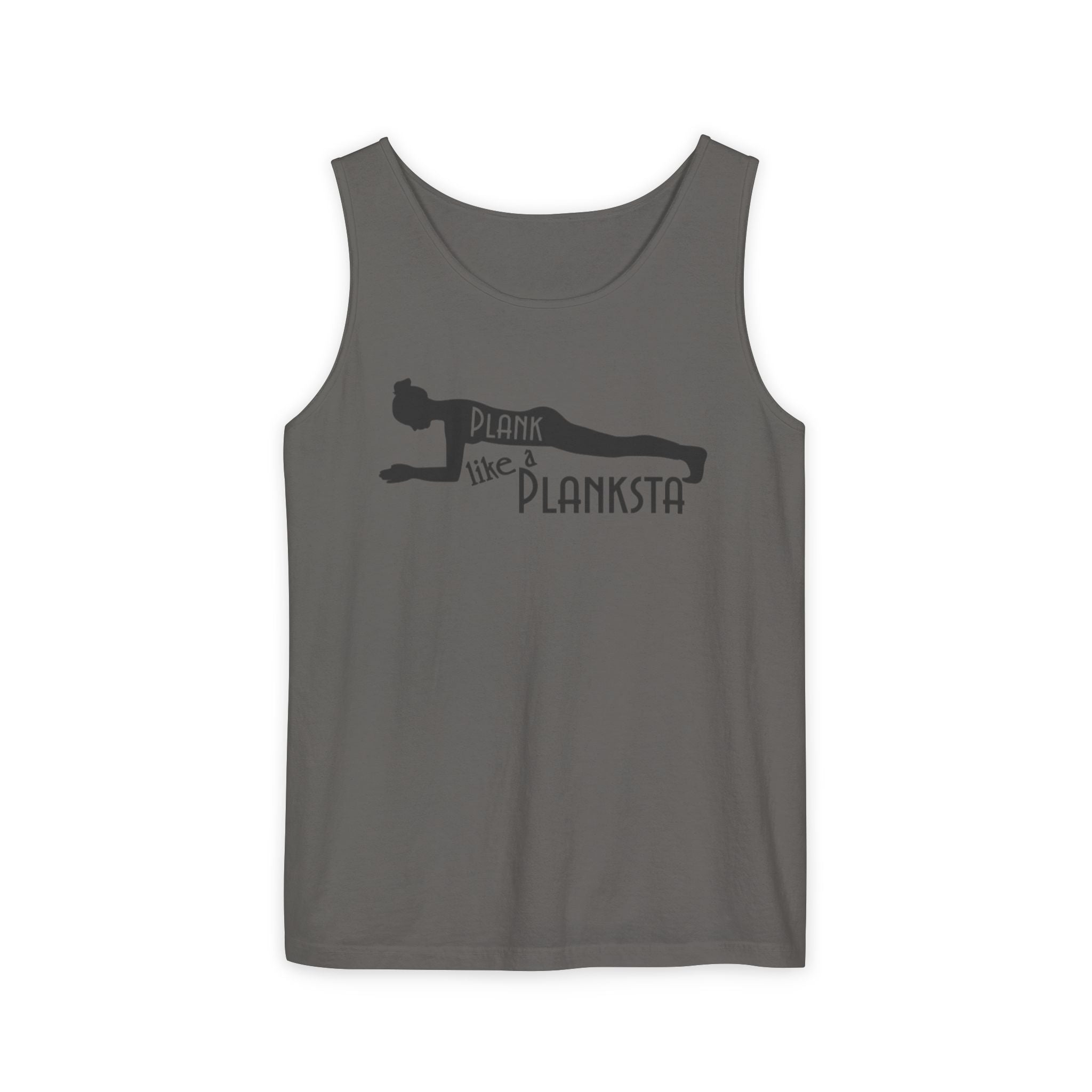 Plank Like a Planksta Tank Top — Funny Fitness Workout Tank