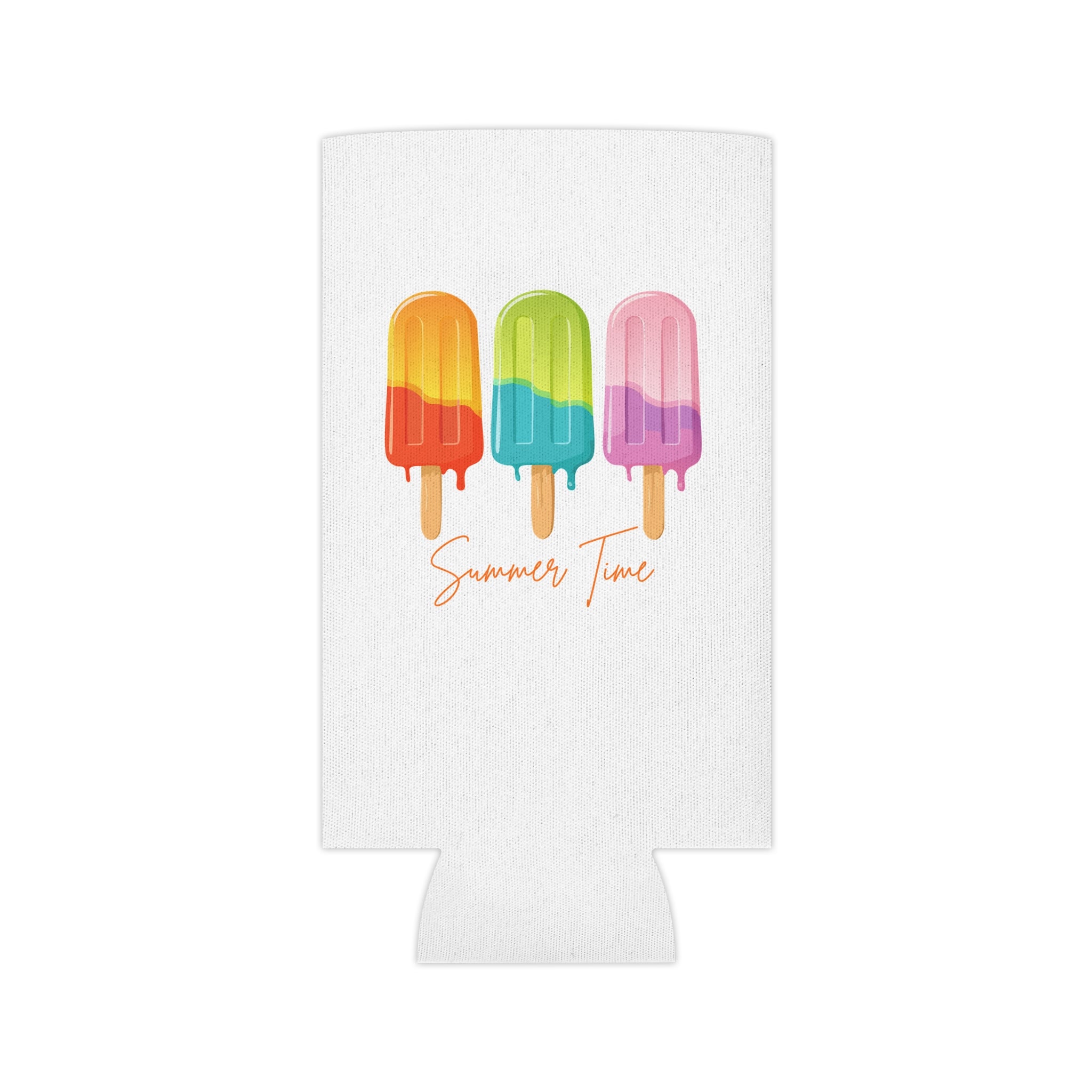 Can Cooler — Summer Time Popsicle Can Cooler