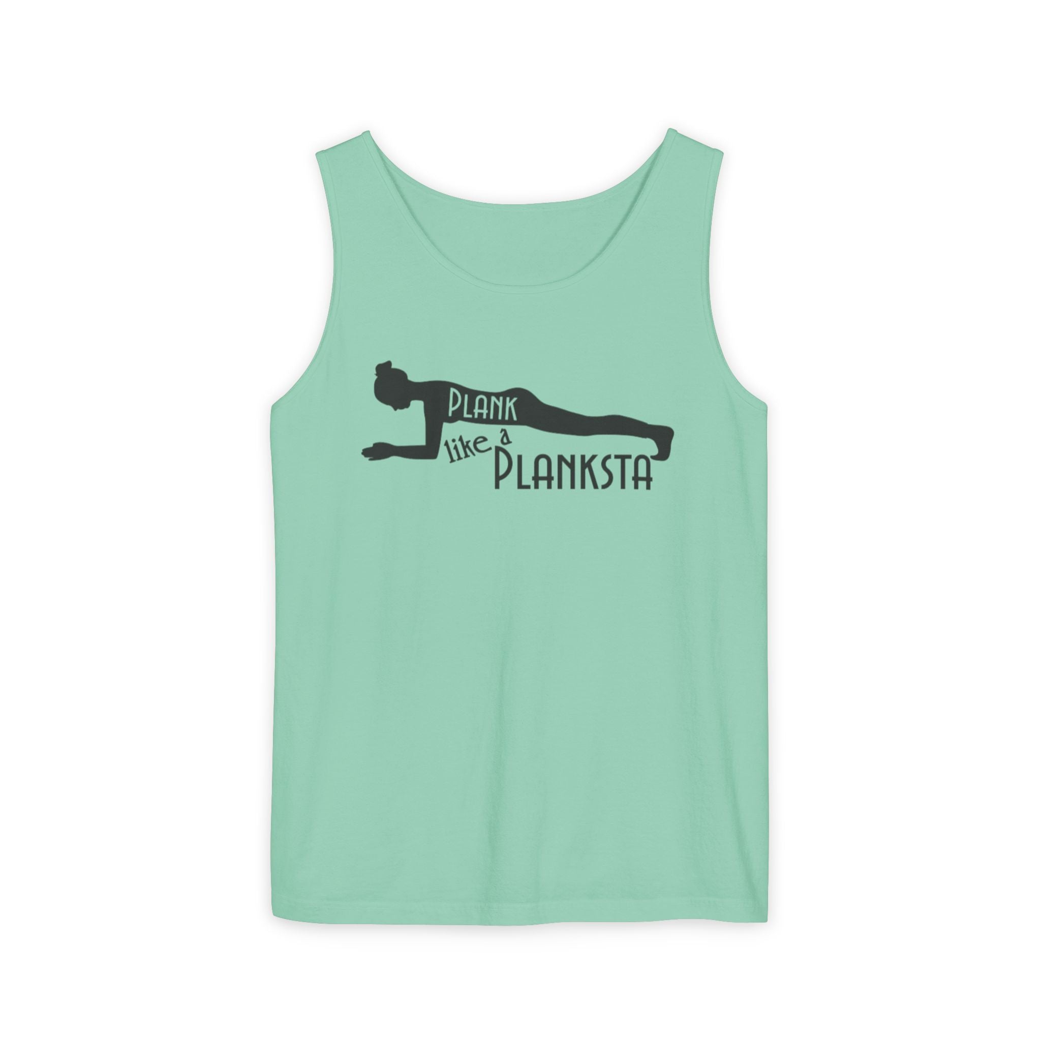 Plank Like a Planksta Tank Top — Funny Fitness Workout Tank