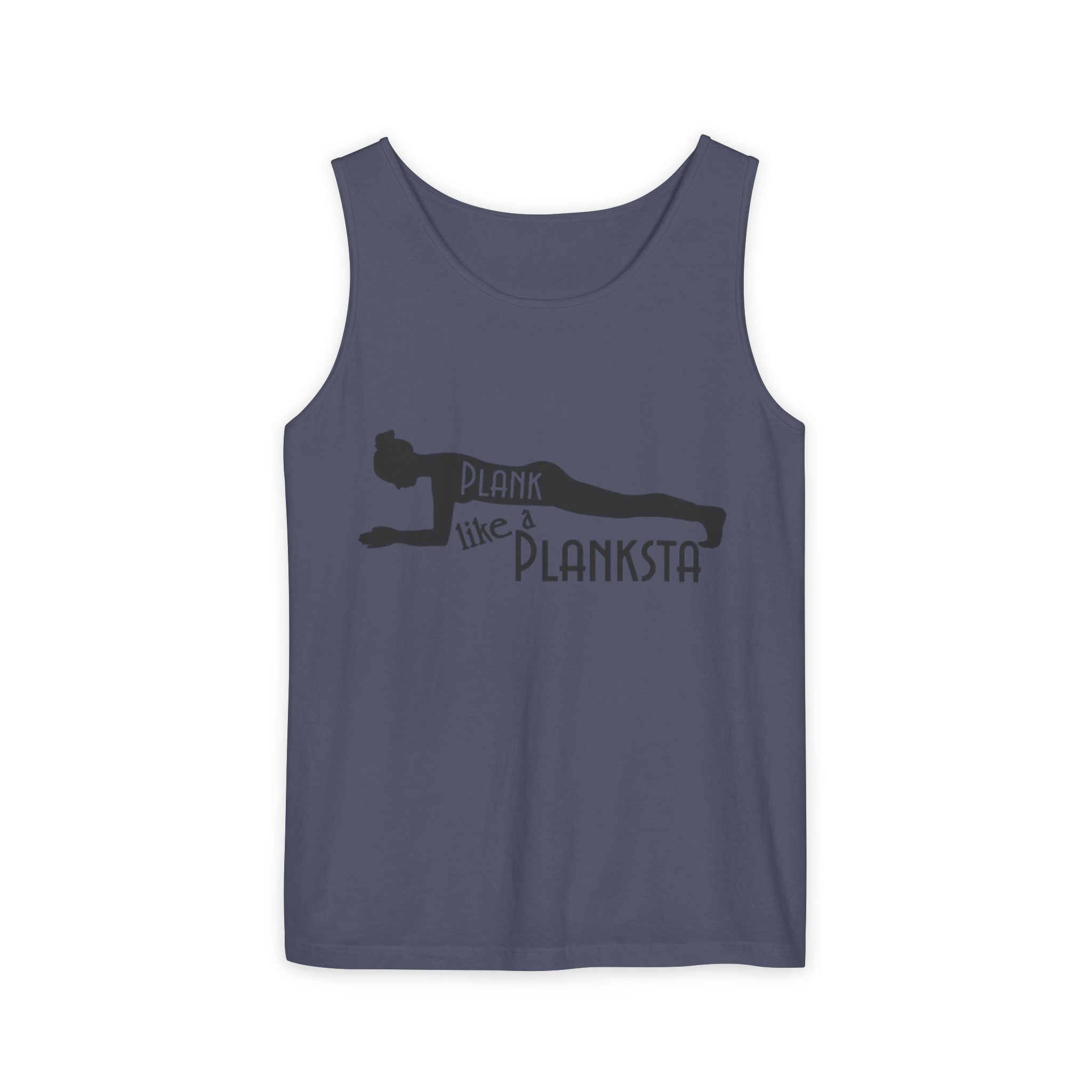 Plank Like a Planksta Tank Top - Funny Fitness Workout Tank