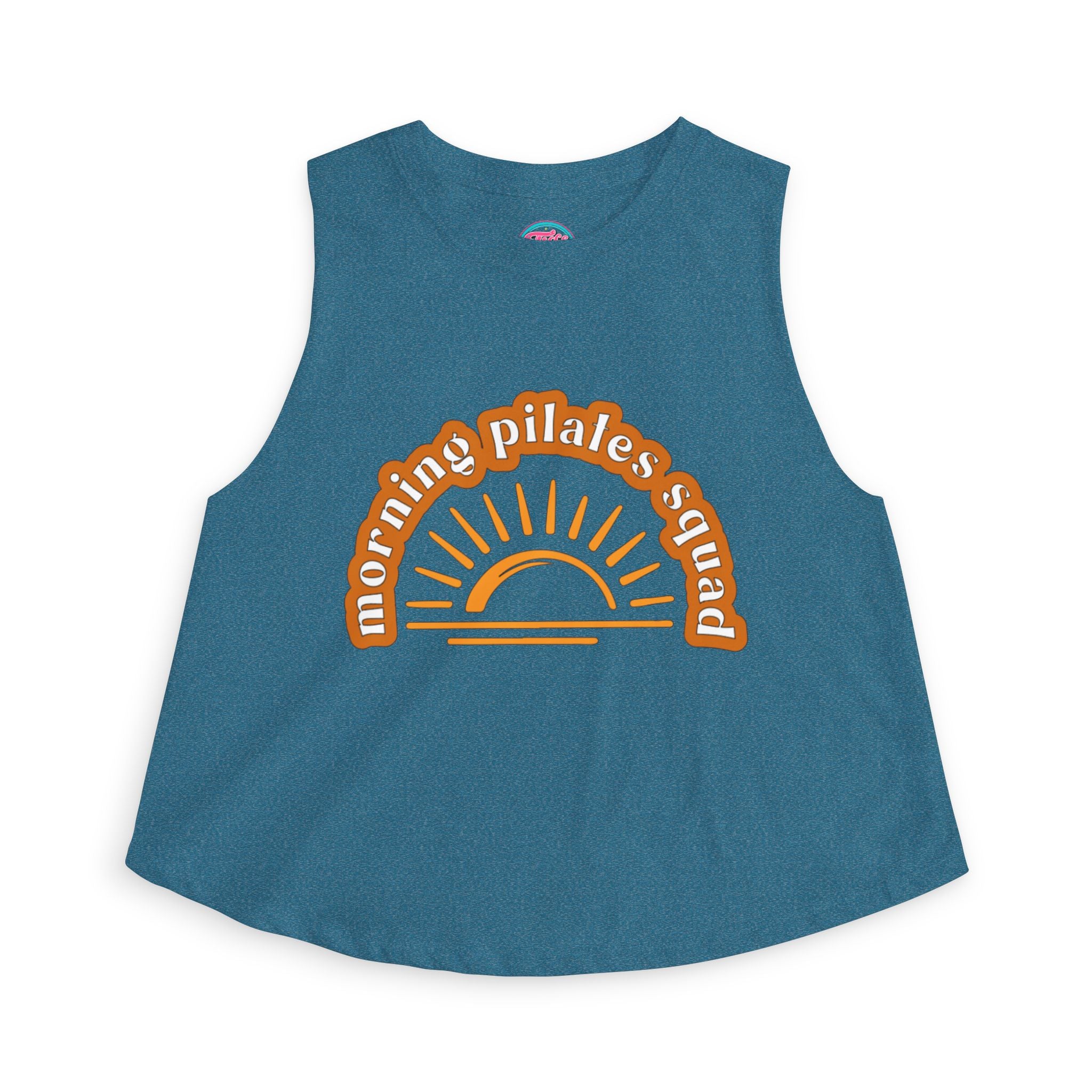 Morning Pilates Squad Crop Top — Women's Sunrise Pilates Tank