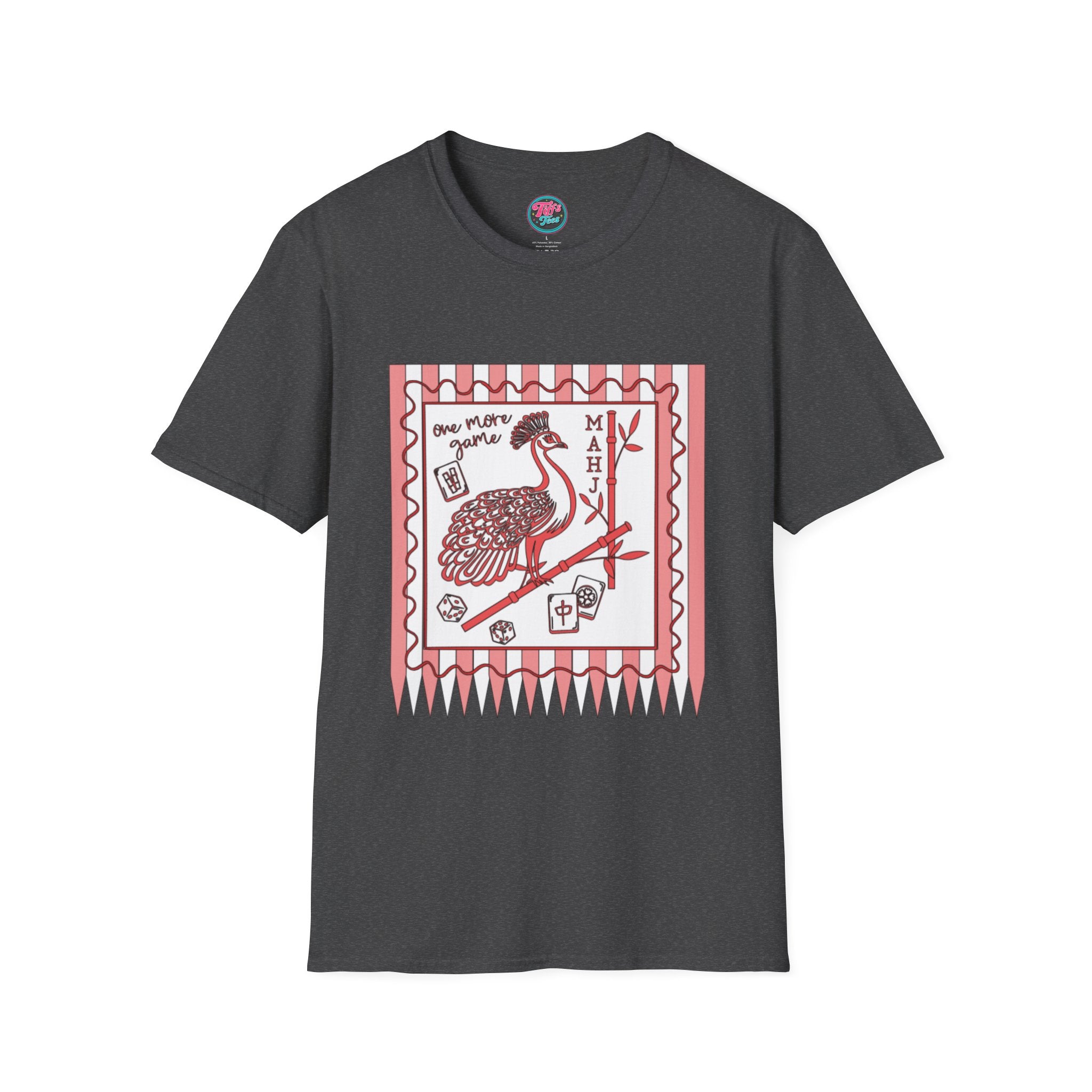 Mahjong - One More Game Unisex Softstyle T-Shirt