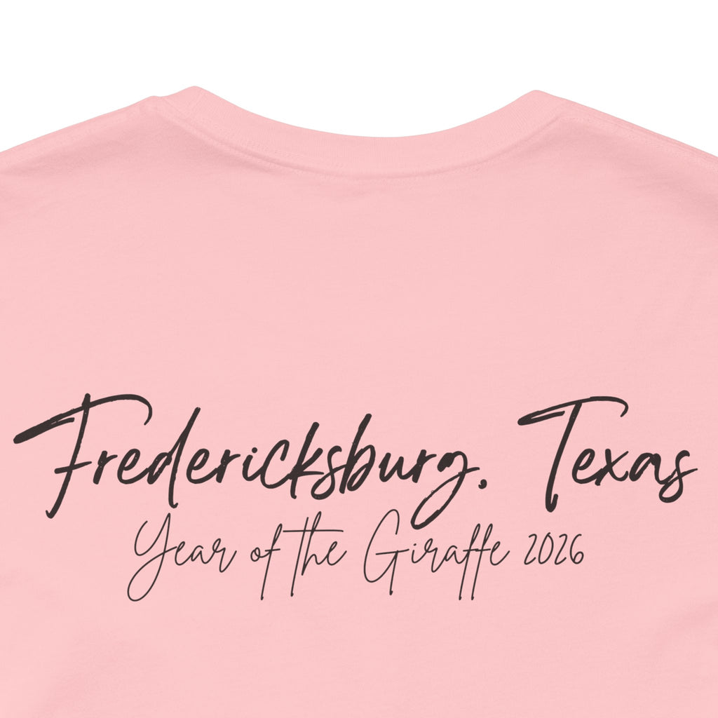 Fredericksburg Texas Vintage Scene Tee featuring Gracie