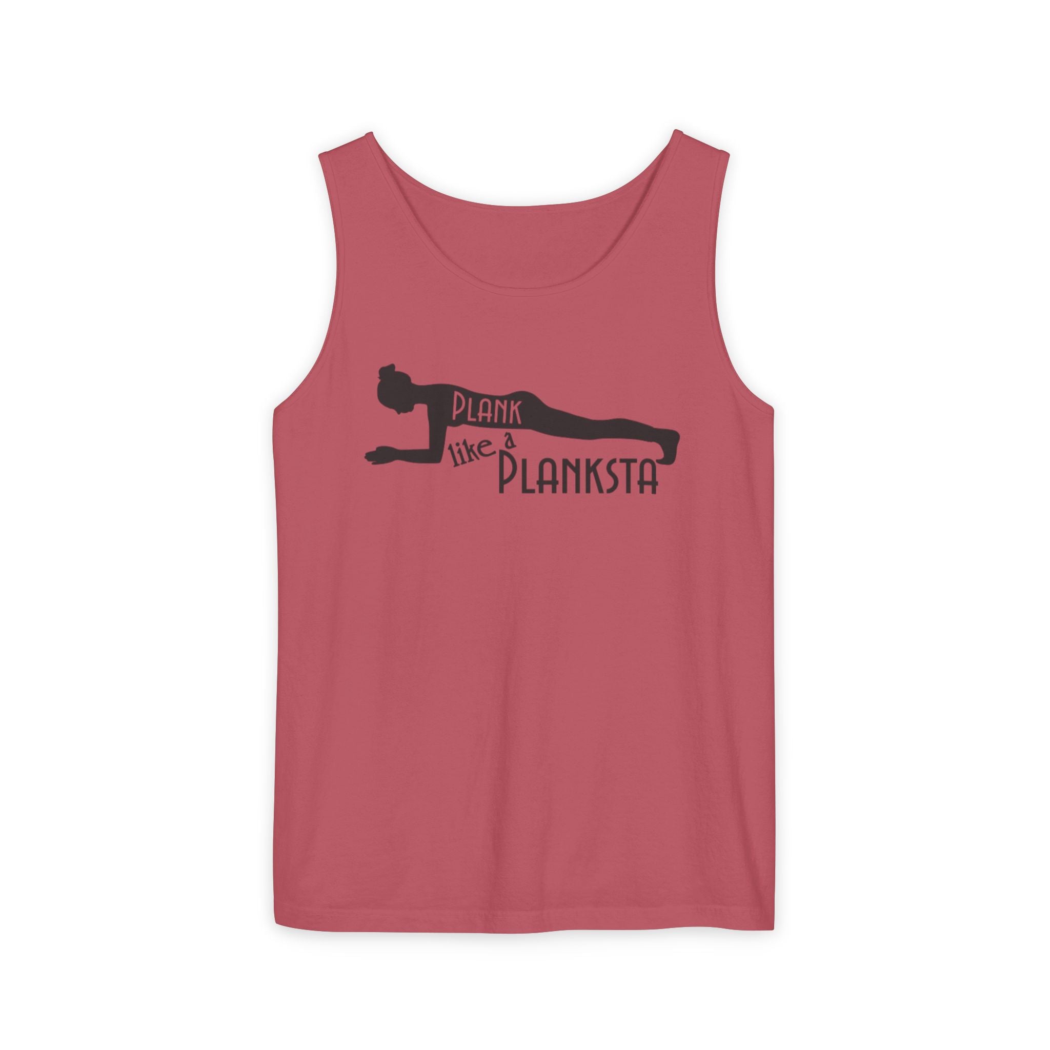 Plank Like a Planksta Tank Top — Funny Fitness Workout Tank