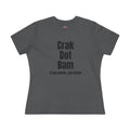 Crak Dot Bam Tee — "If you know, you know" Women's Cotton T‑Shirt