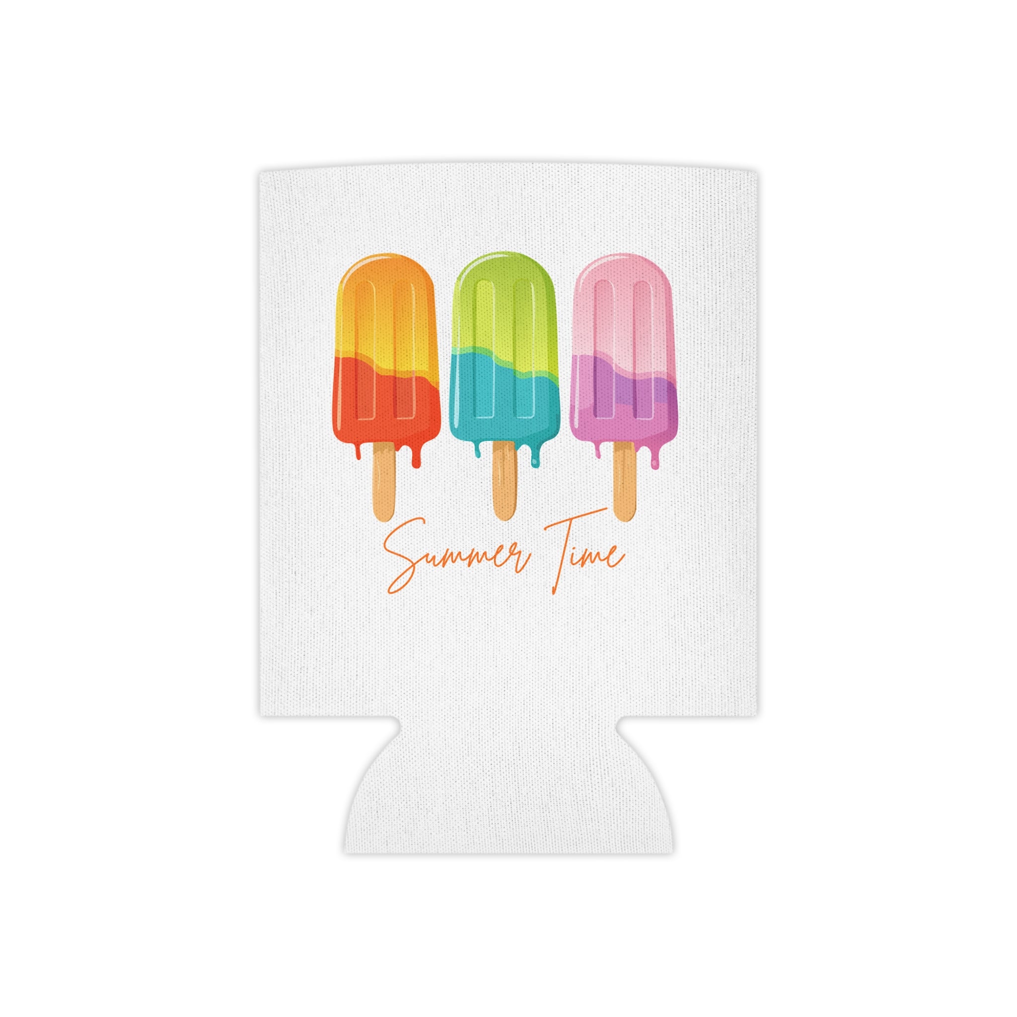 Can Cooler — Summer Time Popsicle Can Cooler
