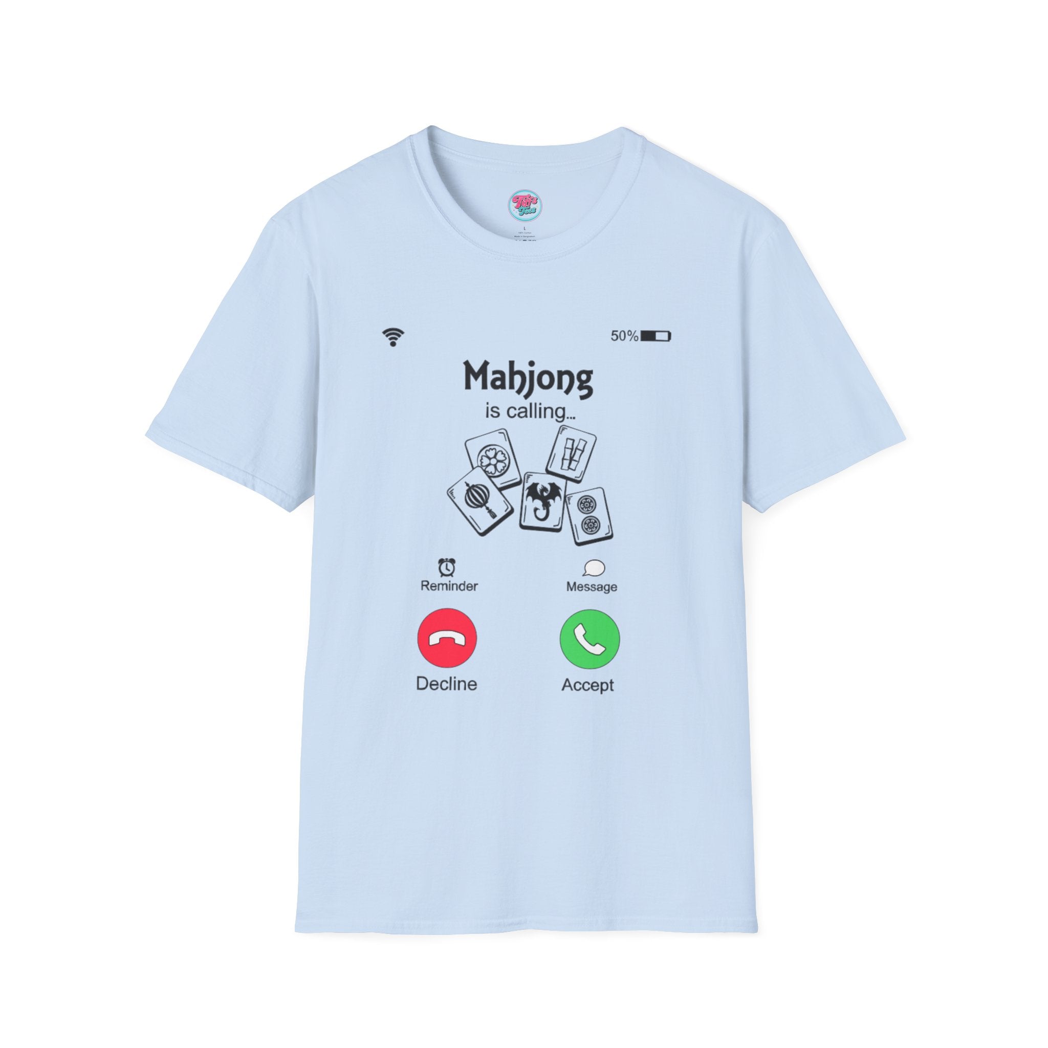 Mahjong Is Calling T-Shirt — Funny Mahjong Player Tee