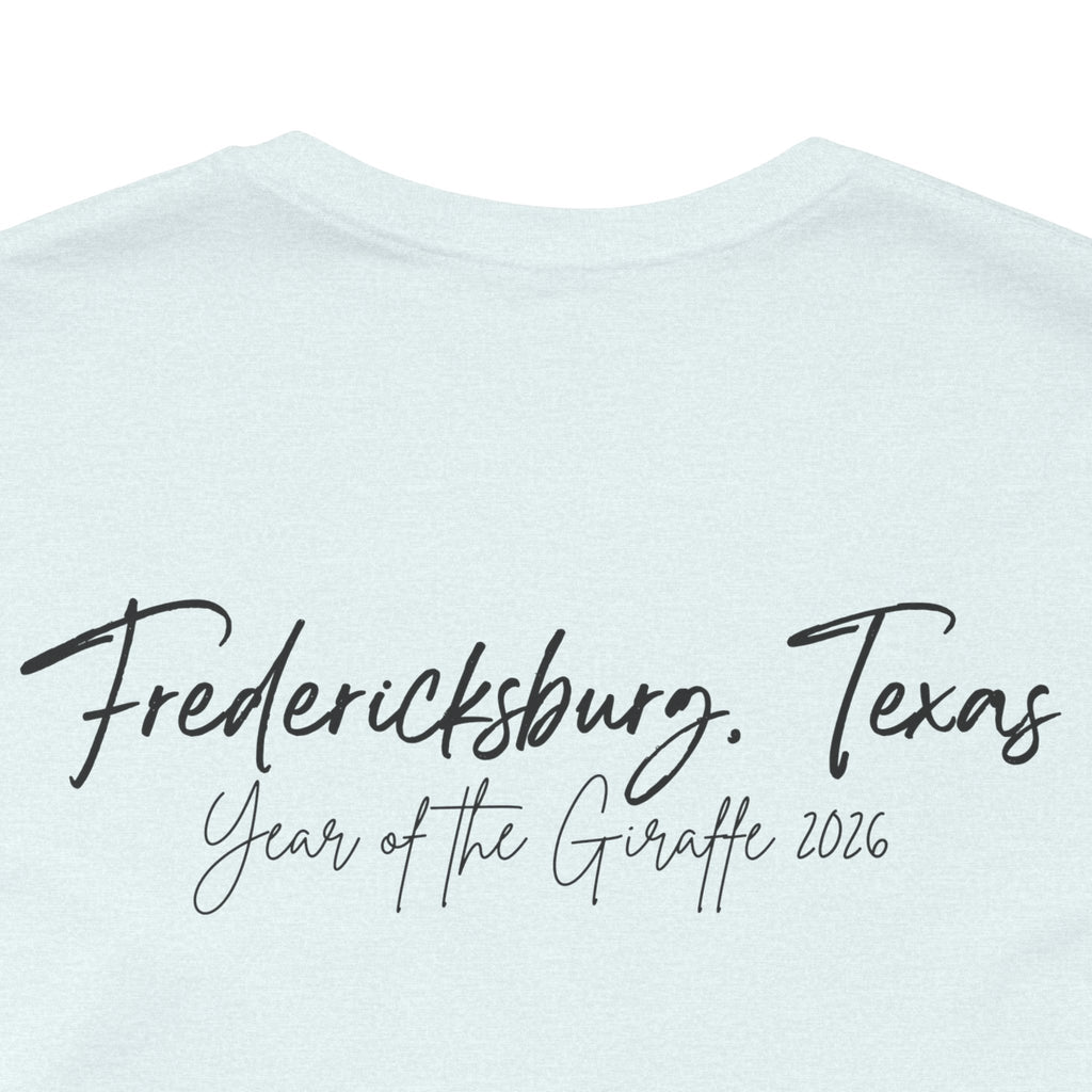 Fredericksburg Texas Vintage Scene Tee featuring Gracie