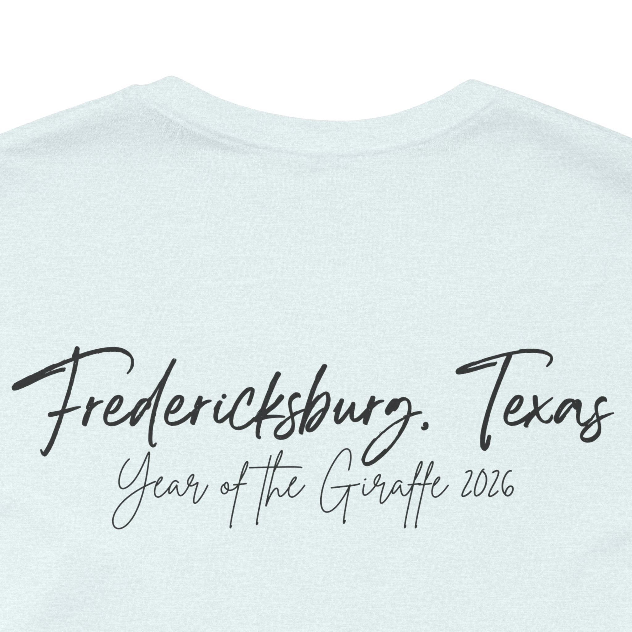 Fredericksburg Texas Vintage Scene Tee featuring Gracie