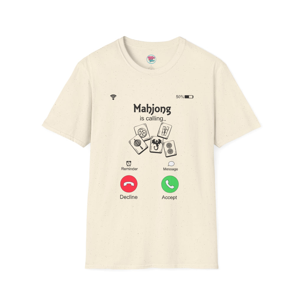 Mahjong Is Calling T-Shirt — Funny Mahjong Player Tee