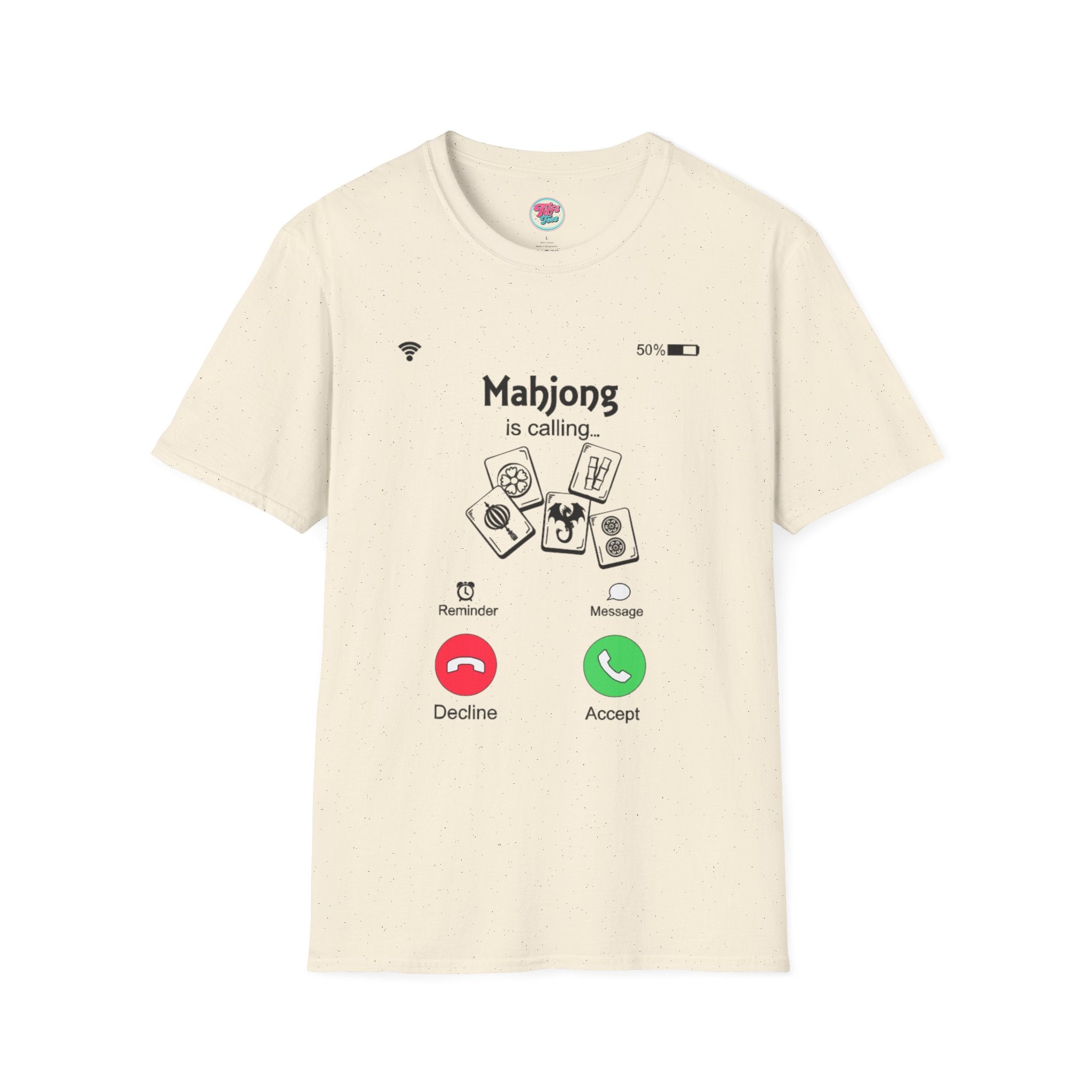 Mahjong Is Calling T-Shirt — Funny Mahjong Player Tee