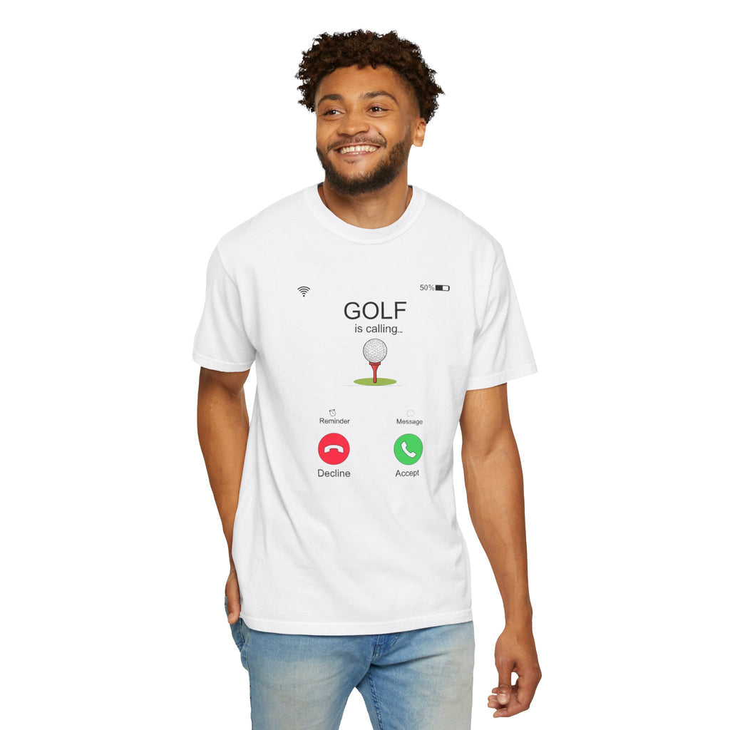 Golf Is Calling T-Shirt — Golf is Calling Phone Call Tee