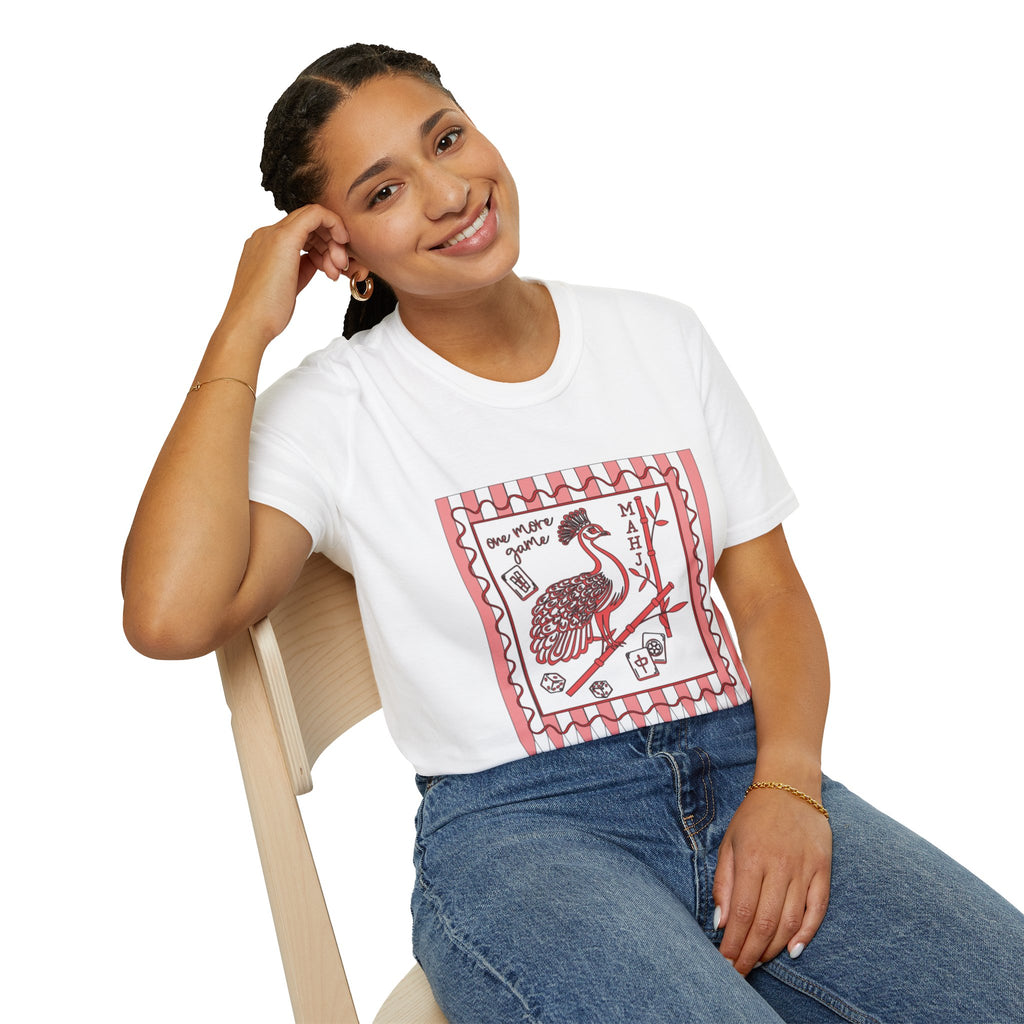 Mahjong - One More Game Unisex Softstyle T-Shirt