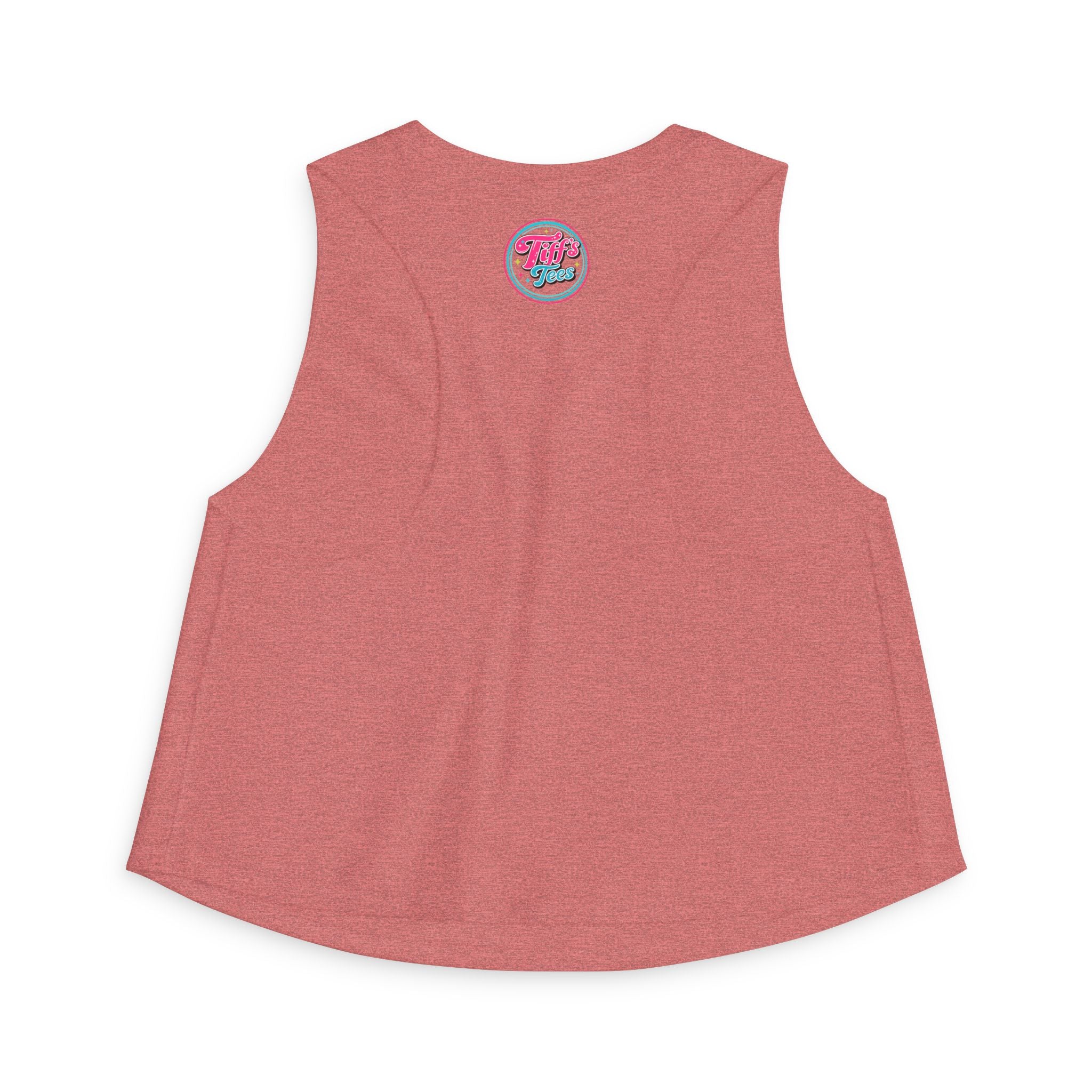Pilates Women's Crop Top — Breath, Centering & Flow Fitness Tank