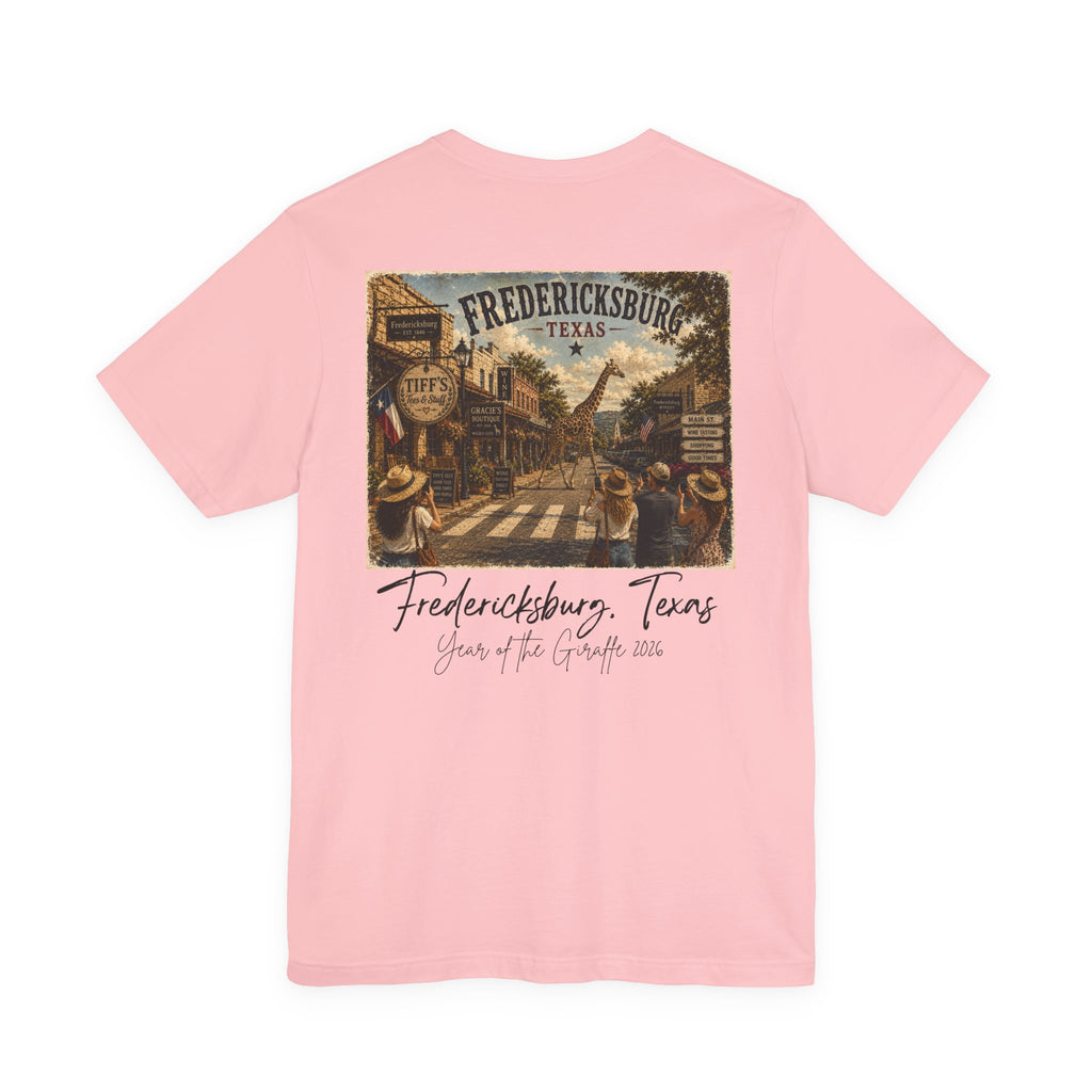 Fredericksburg Texas Vintage Street Scene Tee — Retro Travel Souvenir T-Shirt