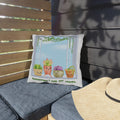 Sometimes I Wet My Plants - Succulent Window Outdoor Pillow — Cute Planter Design