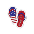 Patriotic Flip-Flop Magnets – Happy 4th USA Refrigerator Decor