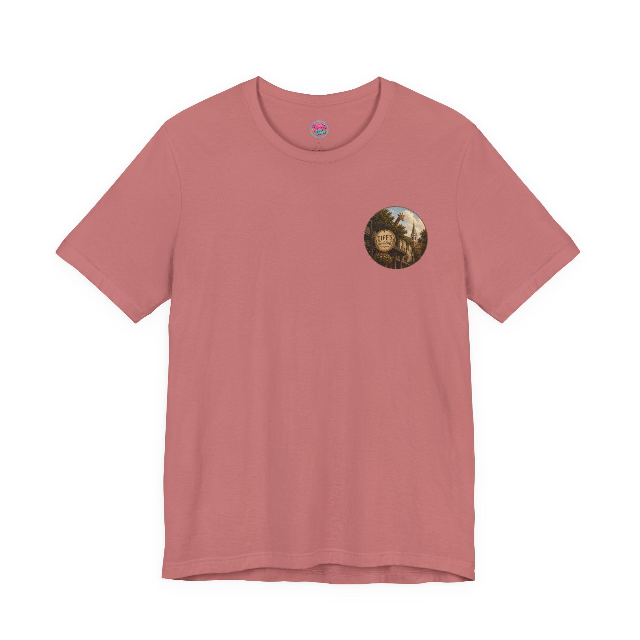 Fredericksburg Texas Vintage Street Scene Tee — Retro Travel Souvenir T-Shirt