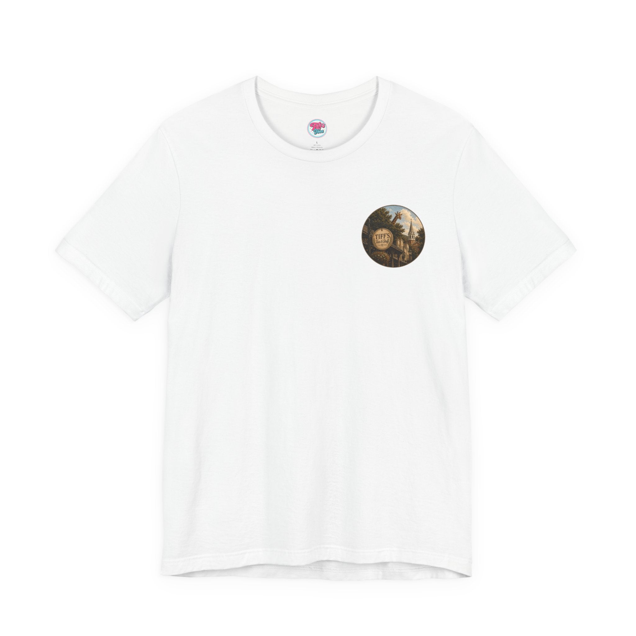 Fredericksburg Texas Vintage Street Scene Tee — Retro Travel Souvenir T-Shirt