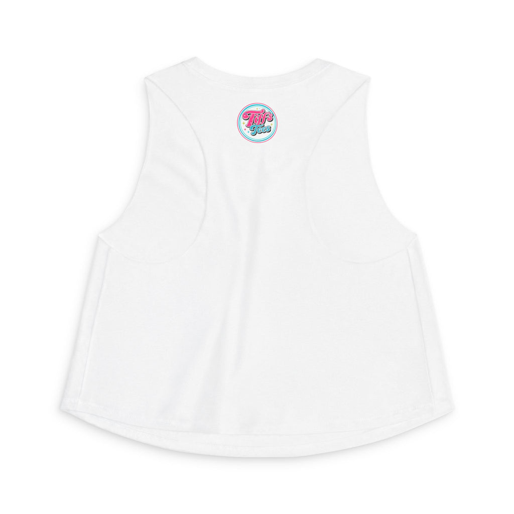 Pilates Women's Crop Top — Breath, Centering & Flow Fitness Tank