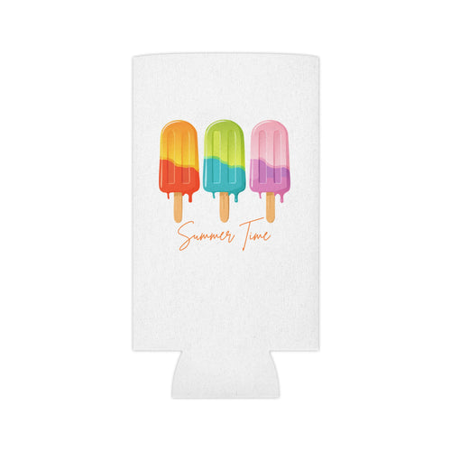 Can Cooler — Summer Time Popsicle Can Cooler
