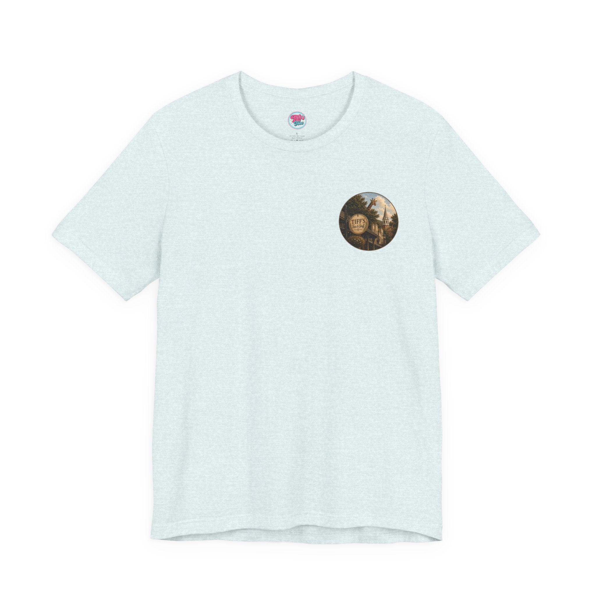 Fredericksburg Texas Vintage Street Scene Tee — Retro Travel Souvenir T-Shirt