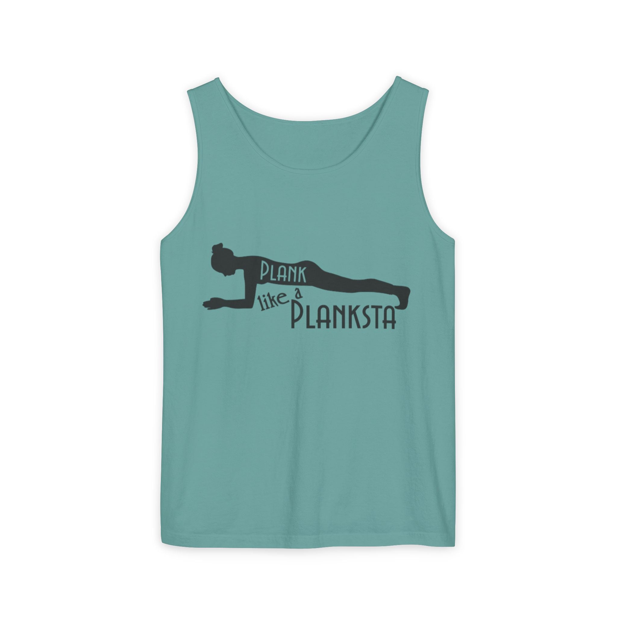 Plank Like a Planksta Tank Top - Funny Fitness Workout Tank