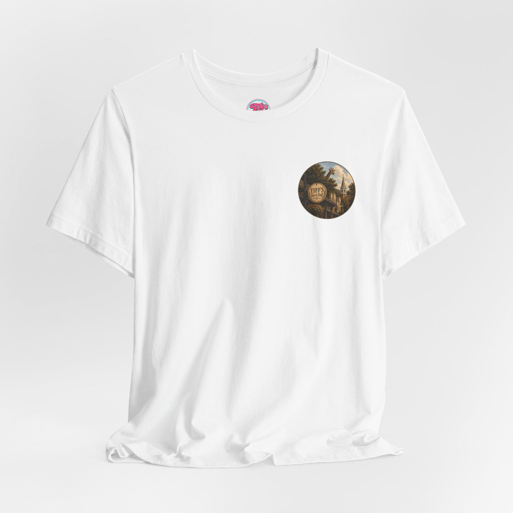 Fredericksburg Texas Vintage Street Scene Tee — Retro Travel Souvenir T-Shirt