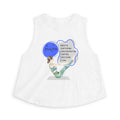 Pilates Women's Crop Top — Breath, Centering & Flow Fitness Tank